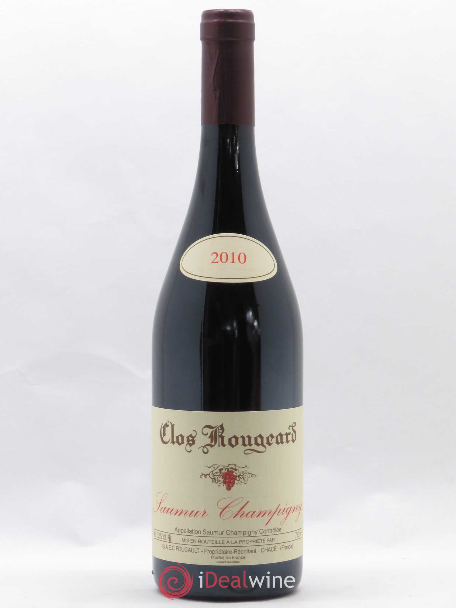 Saumur-Champigny Clos Rougeard 2010 - Lot de 1 bouteille - 0