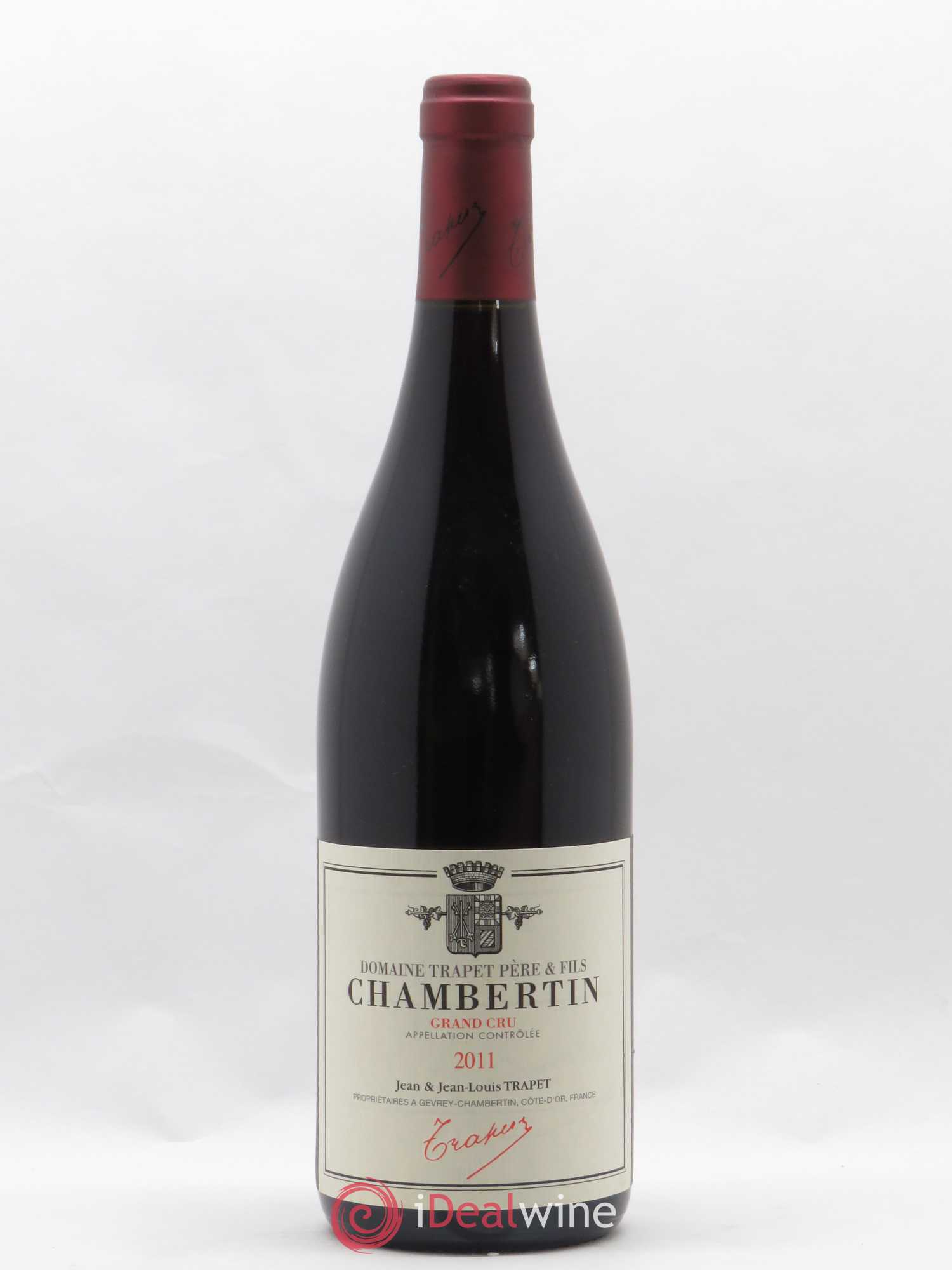 Chambertin Grand Cru Domaine Trapet 2011 - Lot de 1 bouteille - 0