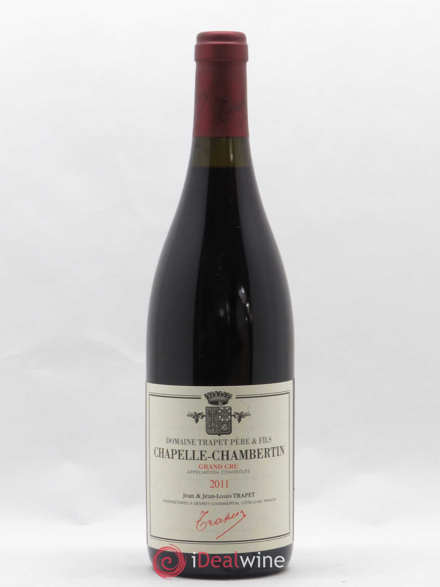 Chapelle-Chambertin Grand Cru Domaine Trapet 2011 - Lot de 1 bouteille - 0
