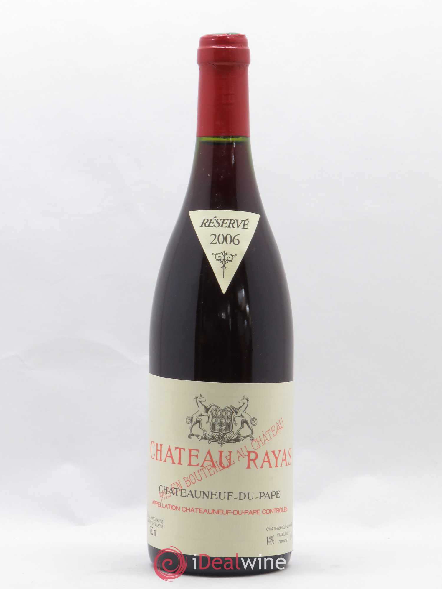 Châteauneuf-du-Pape Château Rayas Emmanuel Reynaud 2006 - Lot de 1 bouteille - 0