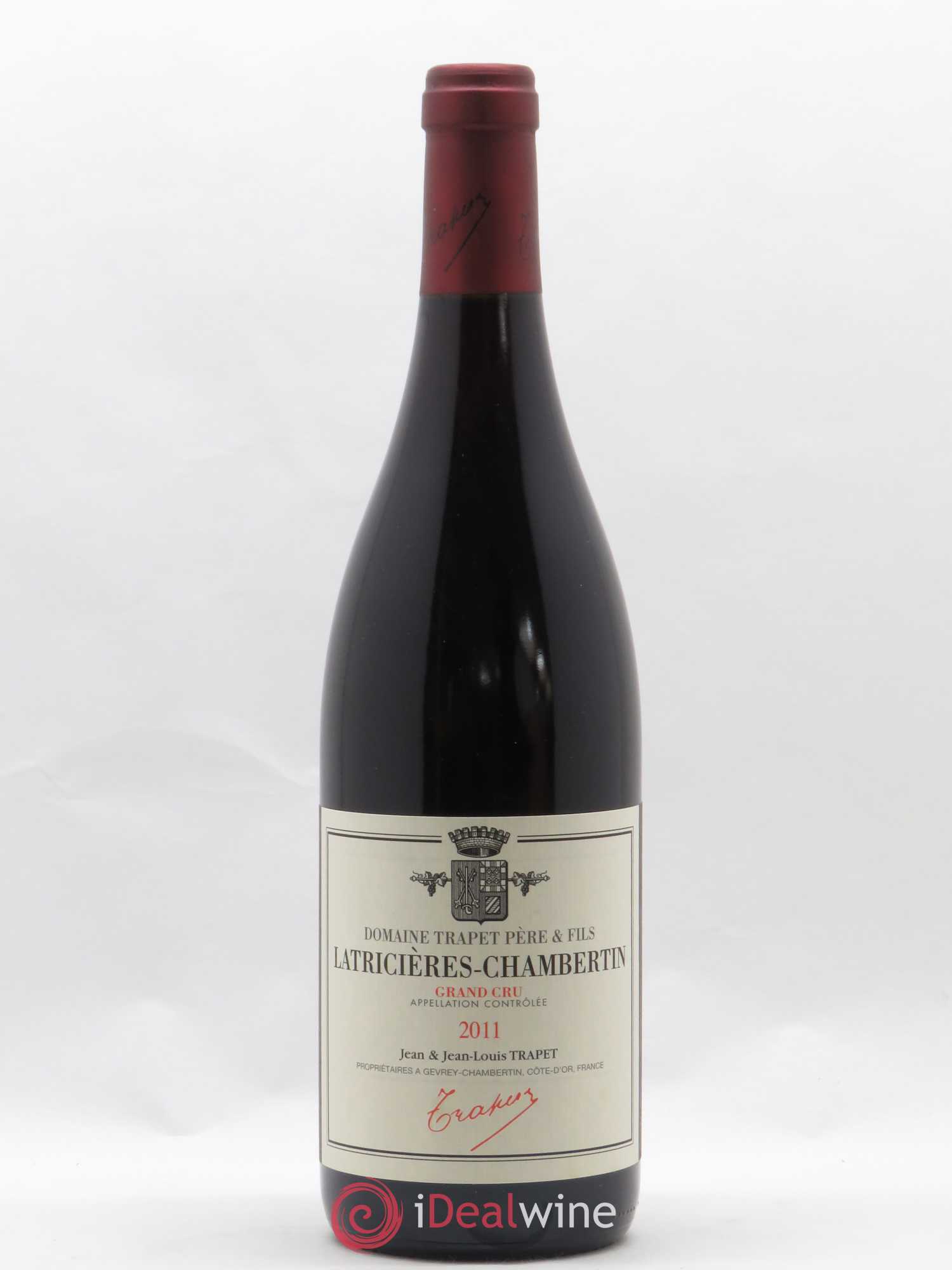 Latricières-Chambertin Grand Cru Domaine Trapet 2011 - Lot de 1 bouteille - 0