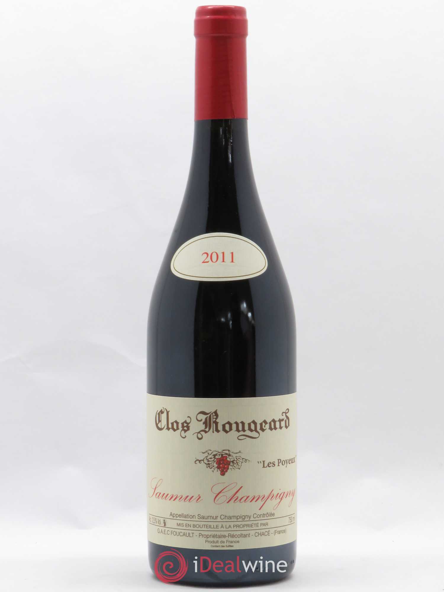 Saumur-Champigny Les Poyeux Clos Rougeard 2011 - Lot de 1 bouteille - 0