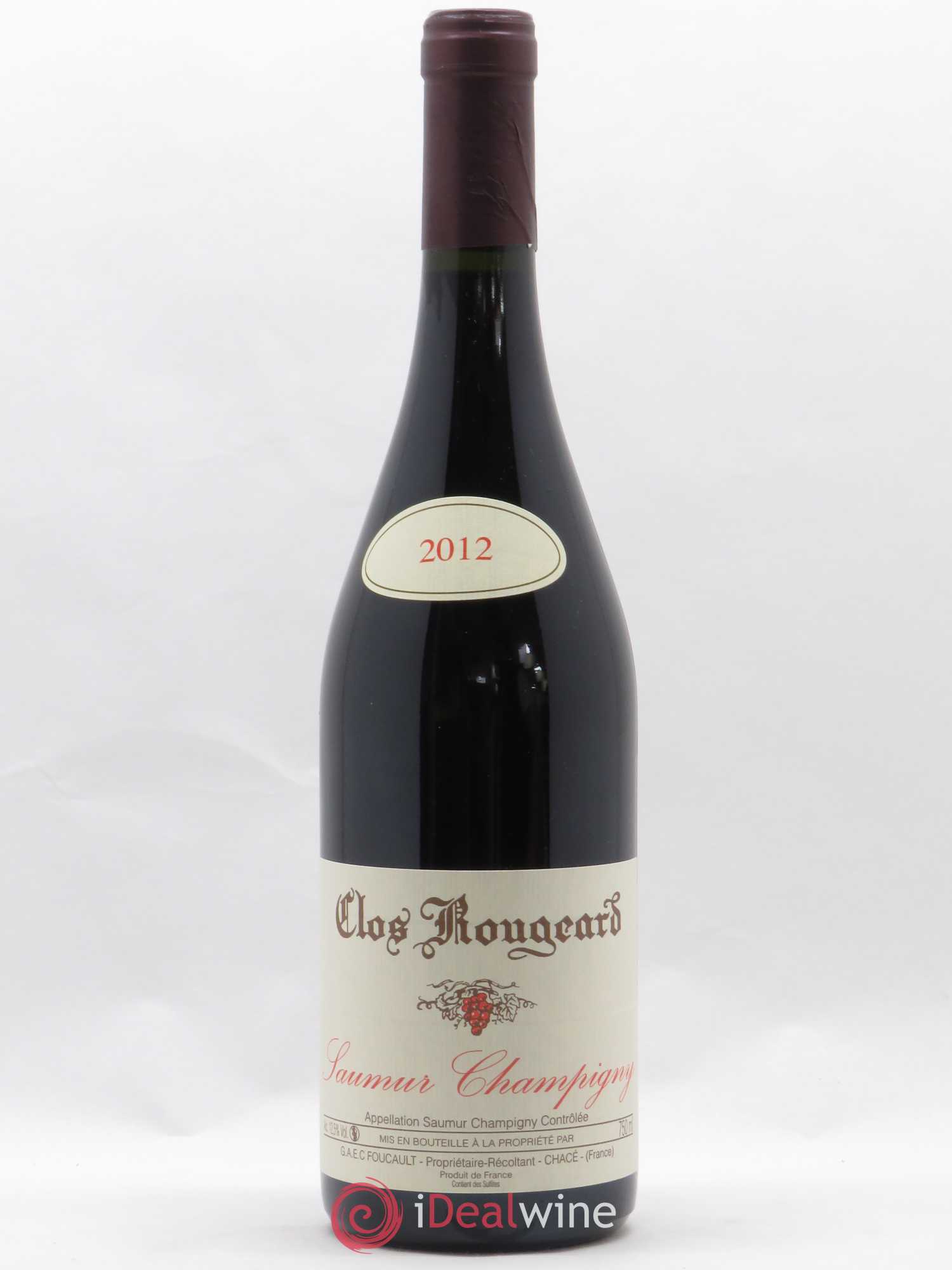 Saumur-Champigny Clos Rougeard 2012 - Lot de 1 bouteille - 0