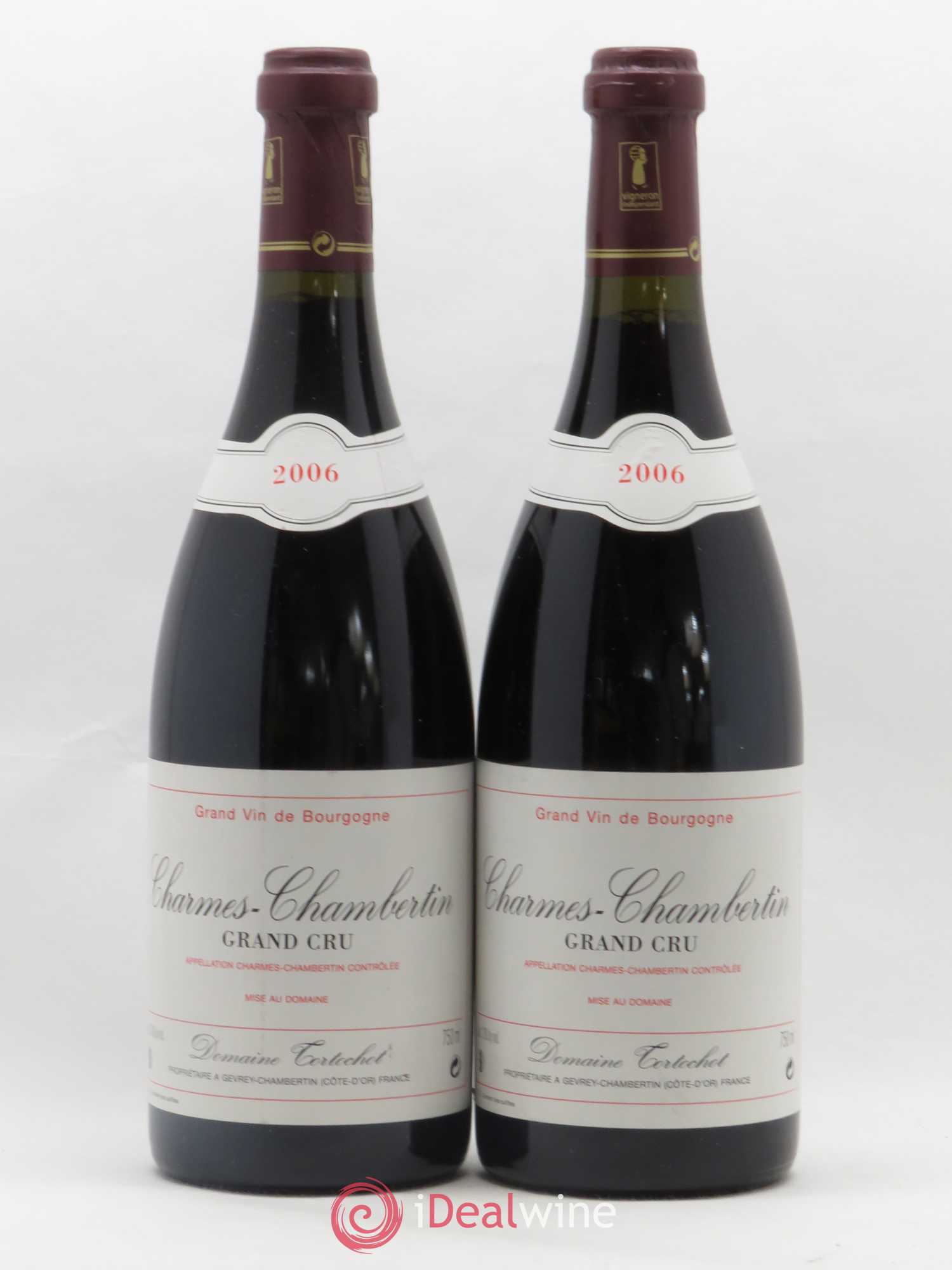 Charmes-Chambertin Grand Cru Tortochot (Domaine) 2006 - Lot de 2 bouteilles - 0