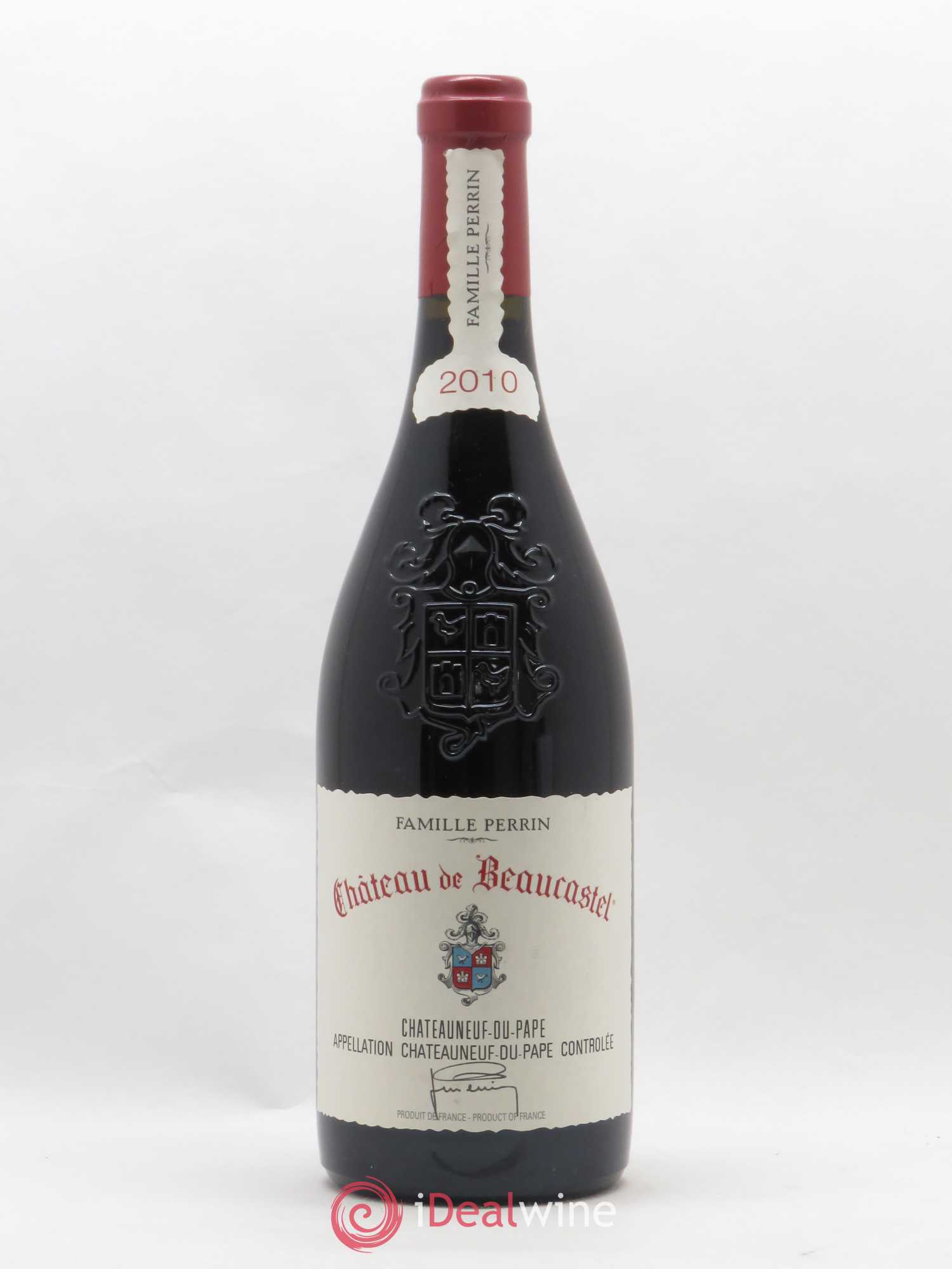 Châteauneuf-du-Pape Château de Beaucastel Famille Perrin 2010 - Lot de 1 bouteille - 0