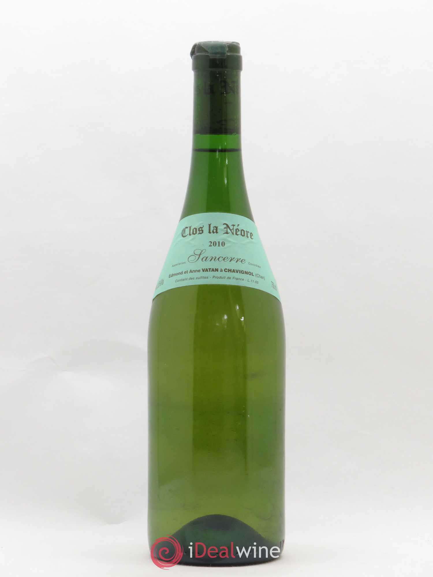 Sancerre Clos la Neore Edmond Vatan 2010 - Lot de 1 bouteille - 0