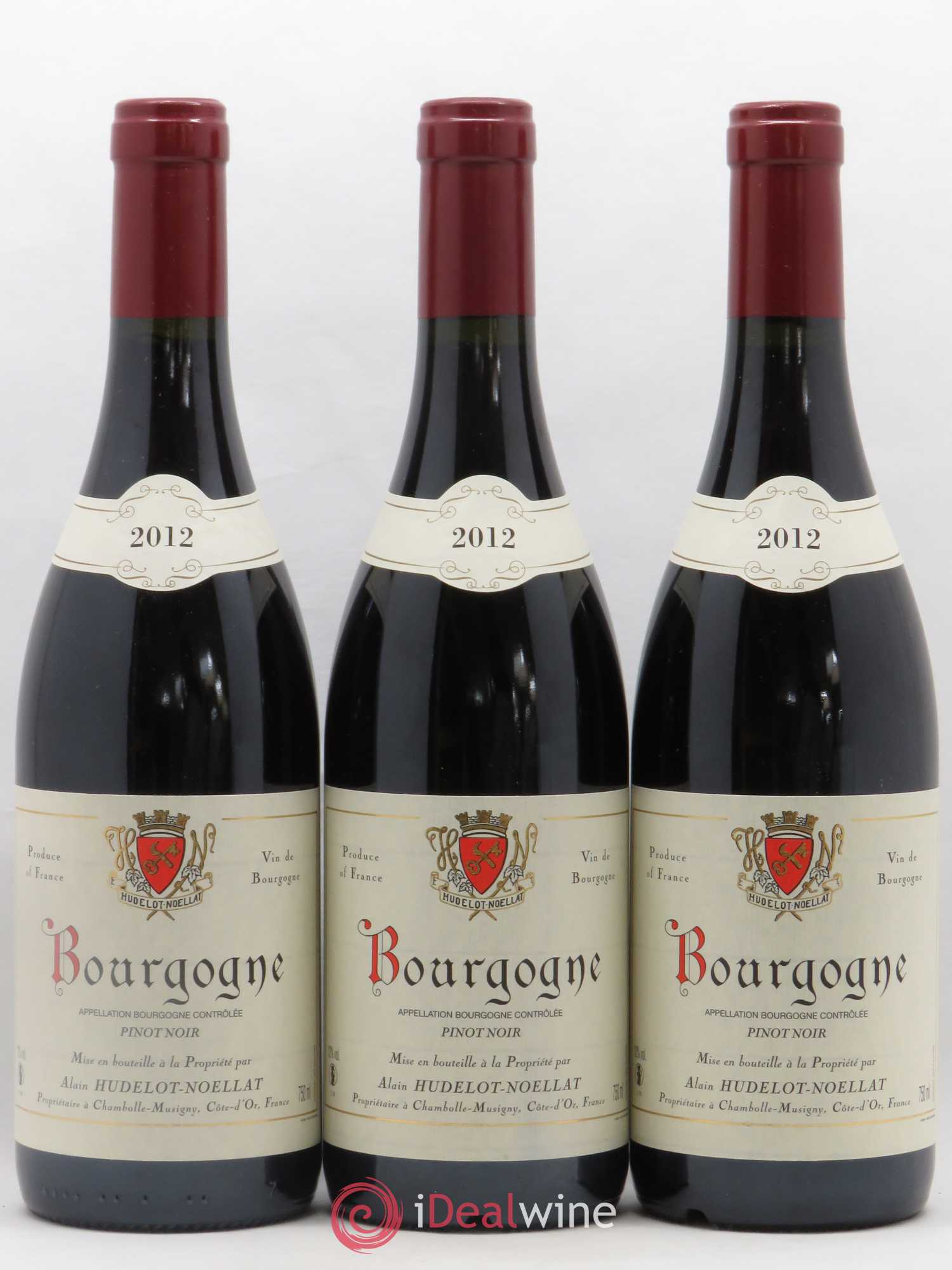 Bourgogne 2012 - Posten von 3 Flaschen - 0
