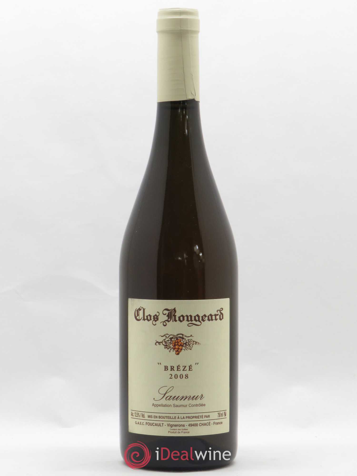 Saumur Brézé Clos Rougeard 2008 - Posten von 1 Flasche - 0