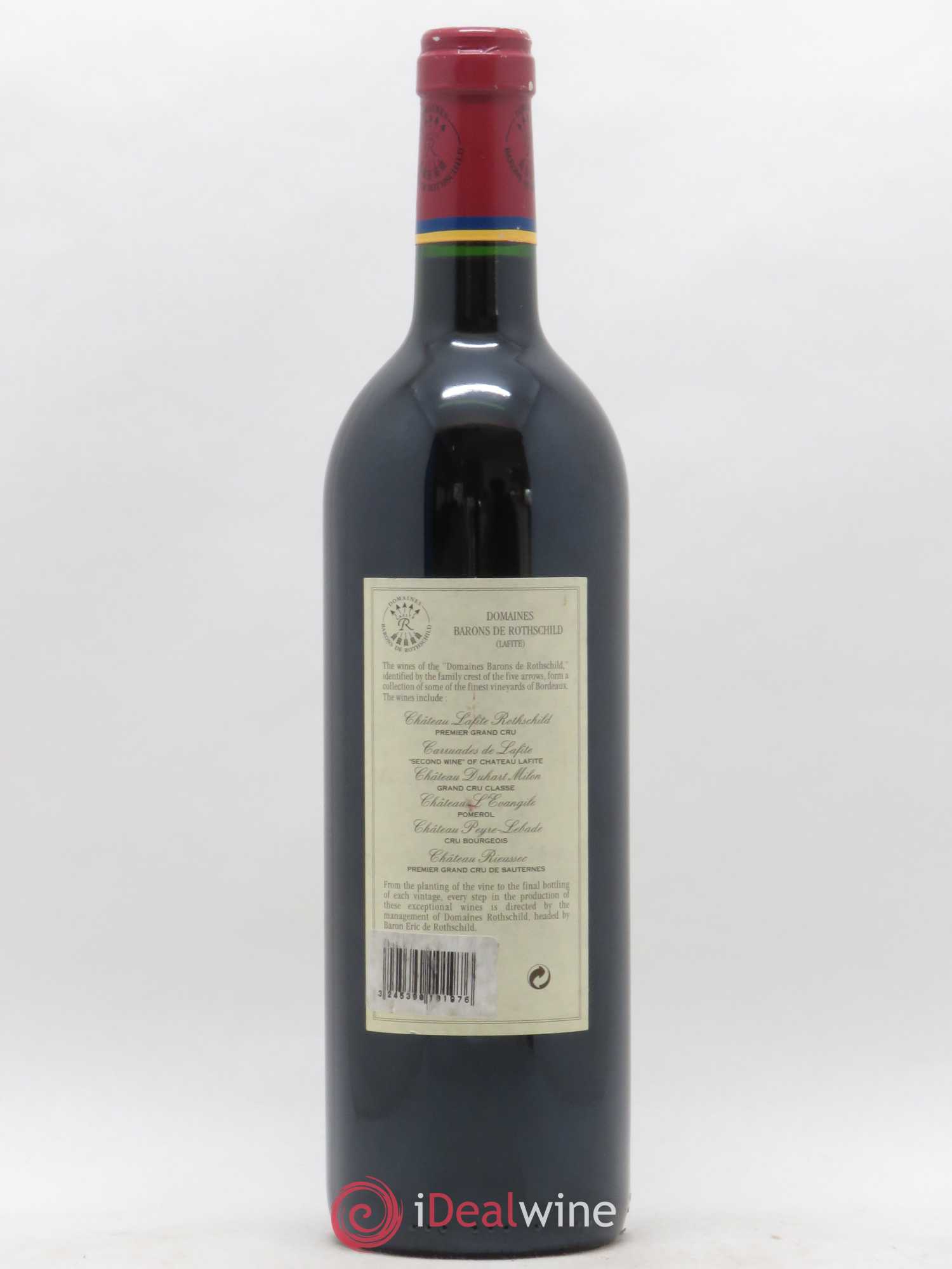 Carruades de Lafite Rothschild Second Vin 1999 - Lot de 1 bouteille - 1