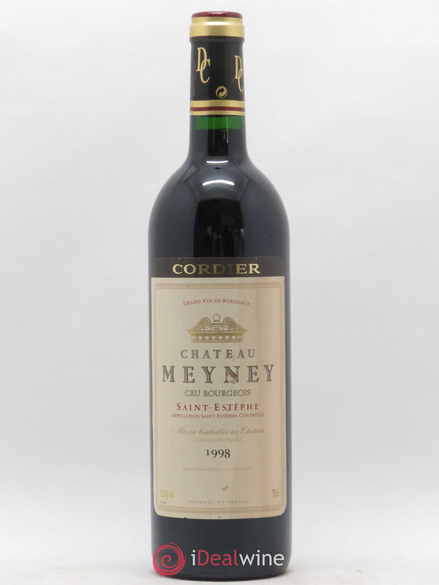 Château Meyney (sans prix de réserve) 1998 - Lot de 1 bouteille - 0
