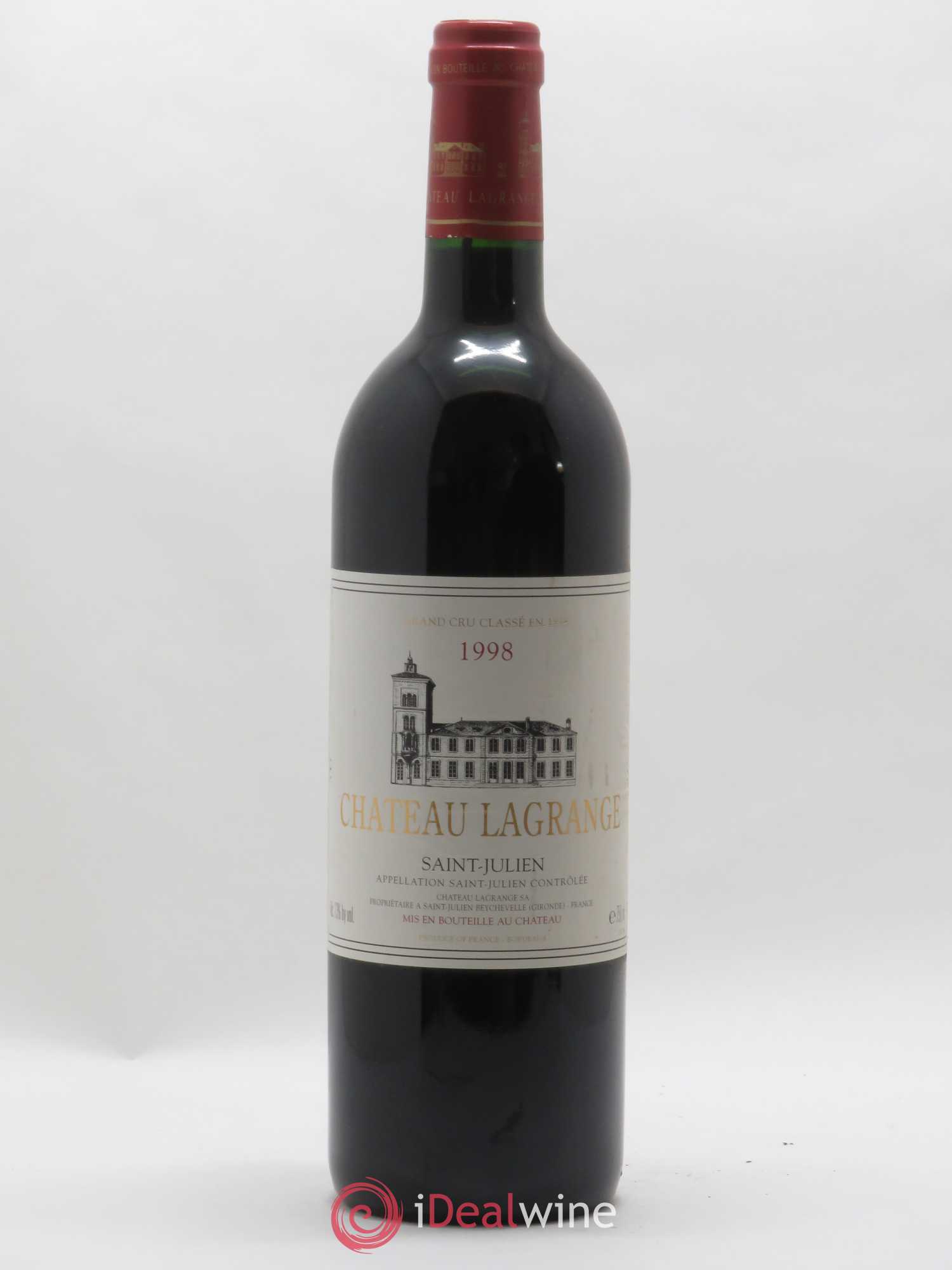 Château Lagrange 3ème Grand Cru Classé 1998 - Lot de 1 bouteille - 0