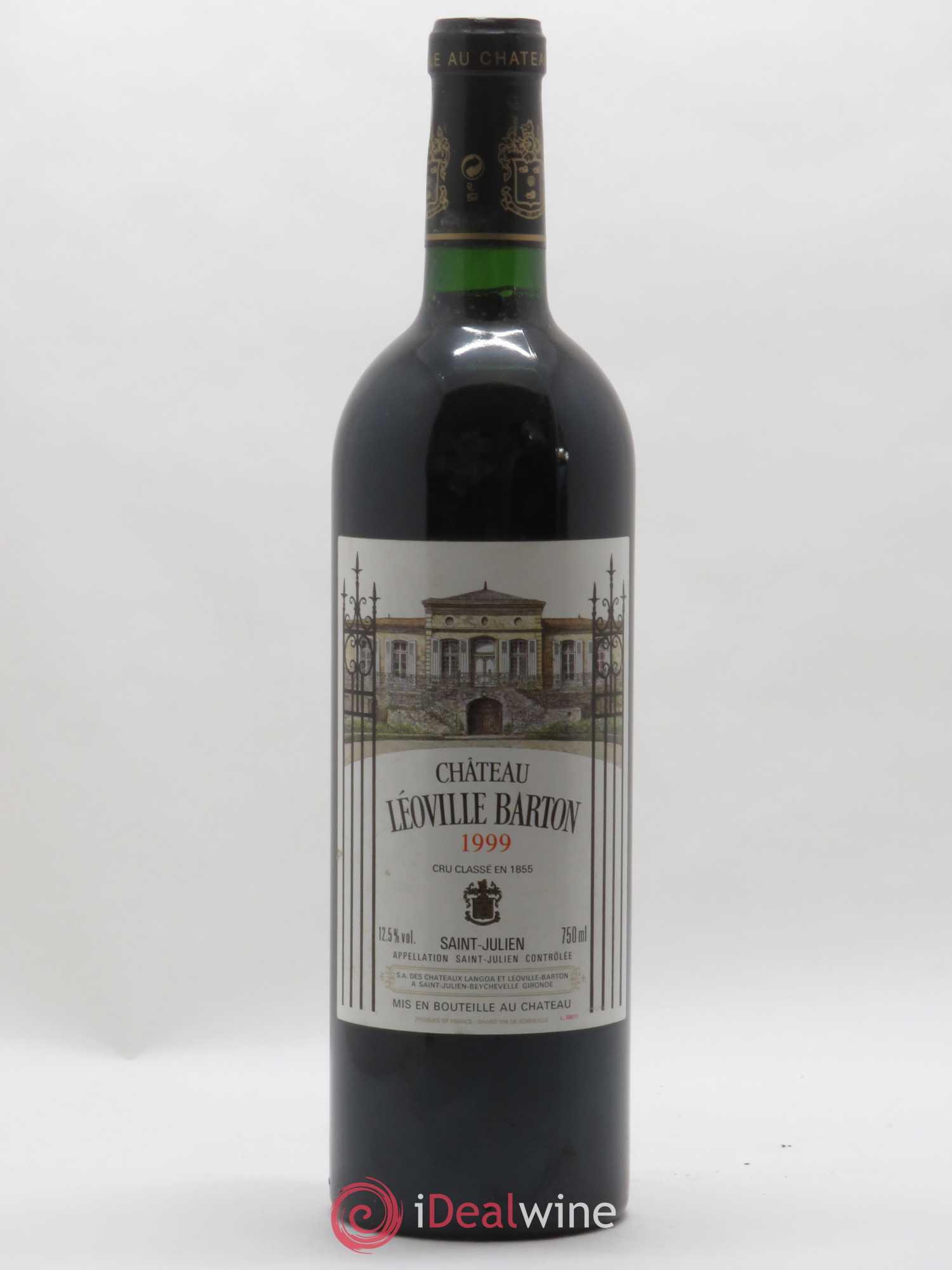 Château Léoville Barton 2ème Grand Cru Classé 1999 - Lot de 1 bouteille - 0