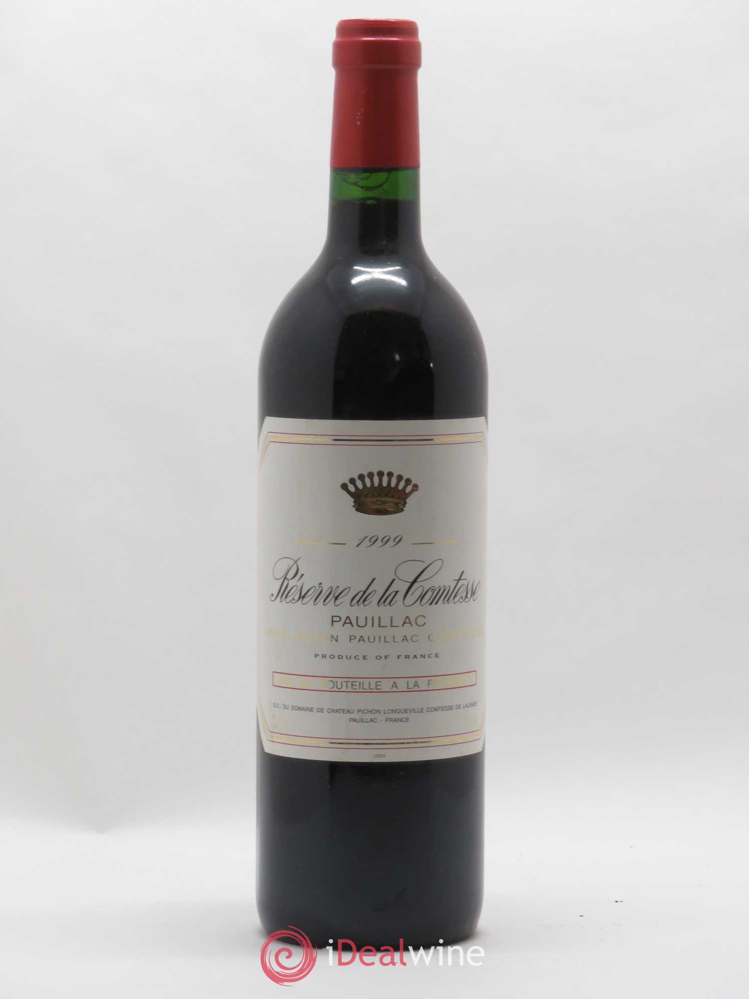 Réserve de la Comtesse Second Vin 1999 - Lot de 1 bouteille - 0
