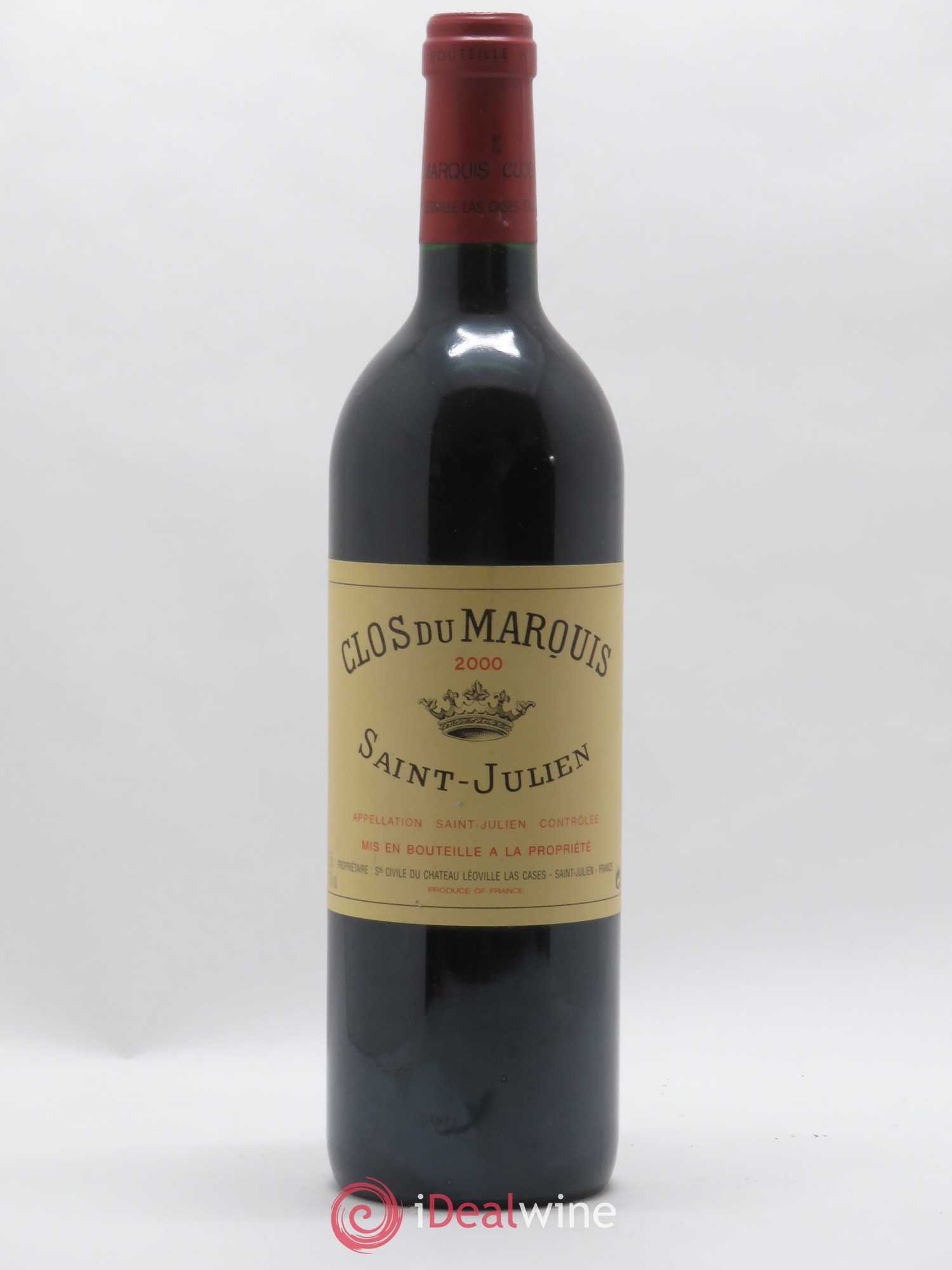 Clos du Marquis 2000 - Lot de 1 bouteille - 0