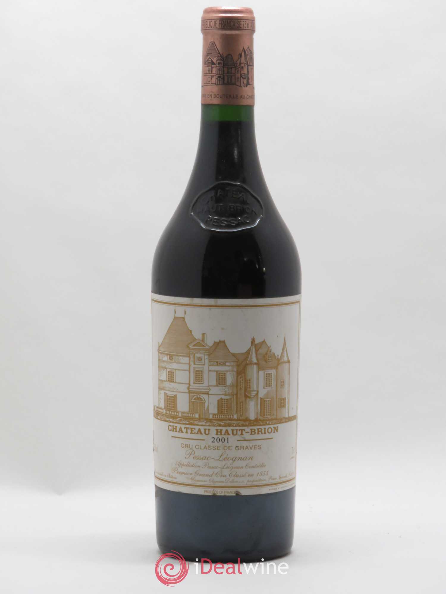 Château Haut Brion 1er Grand Cru Classé 2001 - Lot de 1 bouteille - 0
