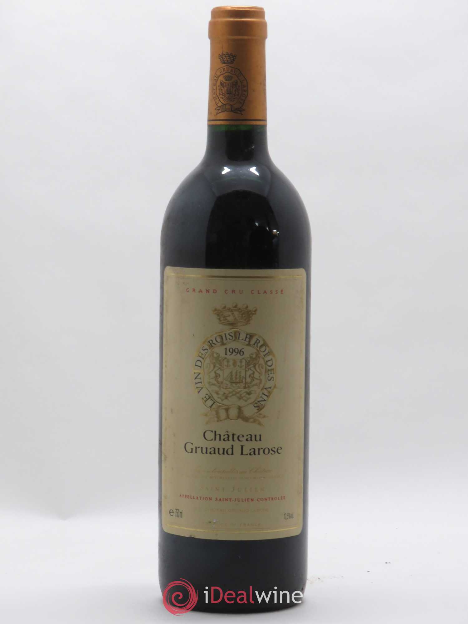Château Gruaud Larose 2ème Grand Cru Classé 1996 - Lot de 1 bouteille - 0
