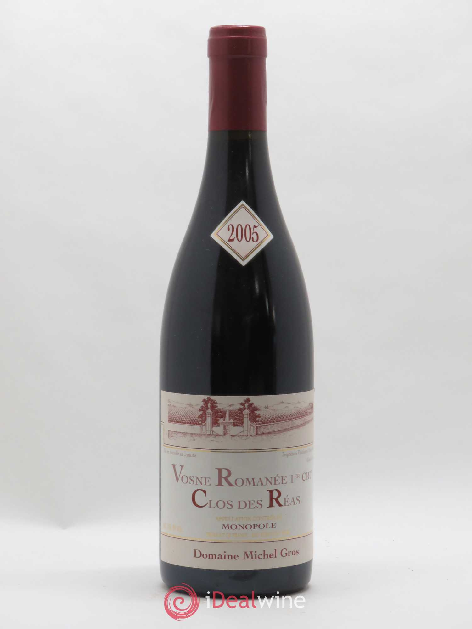 Vosne-Romanée 1er Cru Clos des Réas Michel Gros 2005 - Lot de 1 bouteille - 0