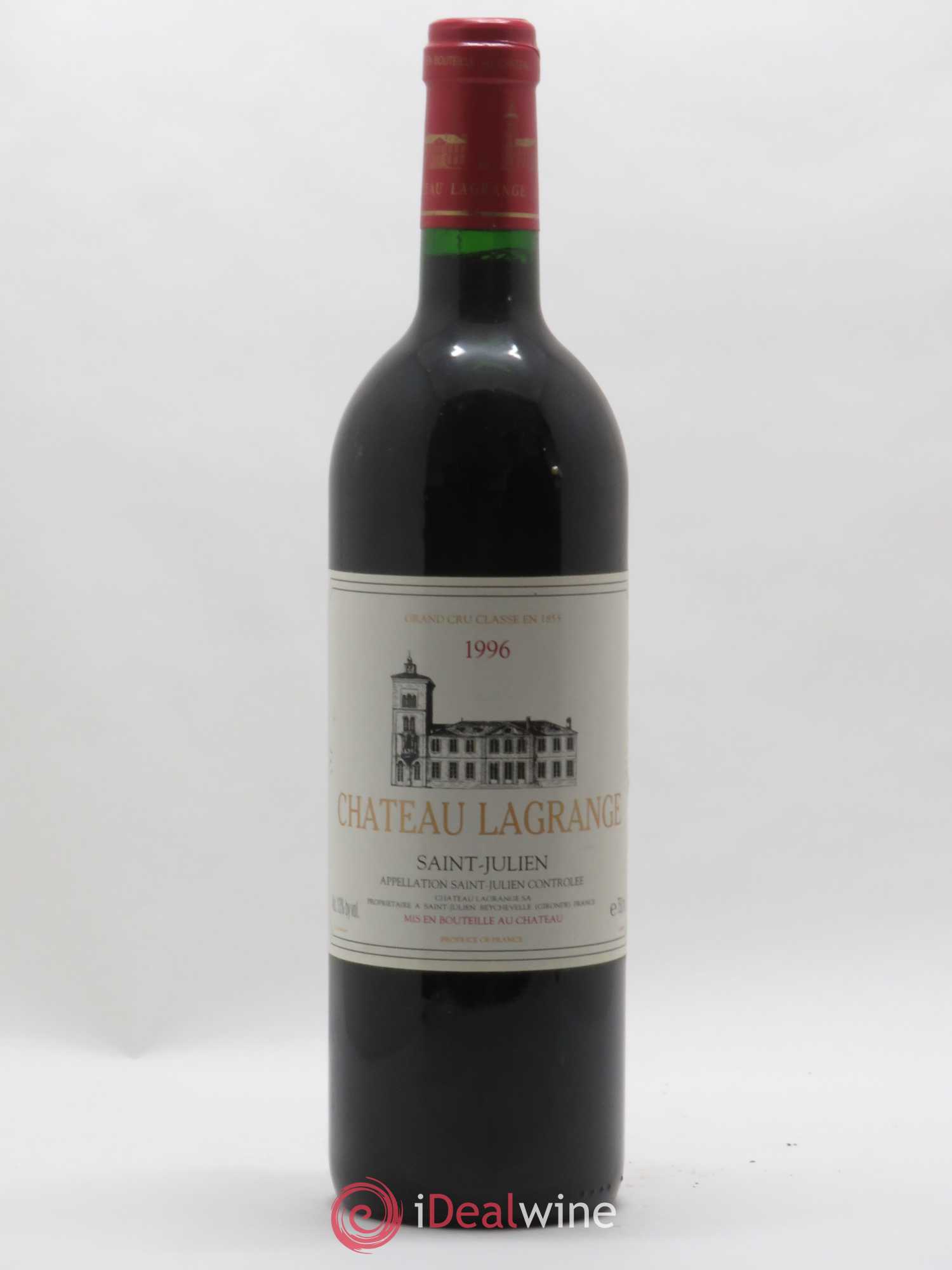 Château Lagrange 3ème Grand Cru Classé 1996 - Lot de 1 bouteille - 0