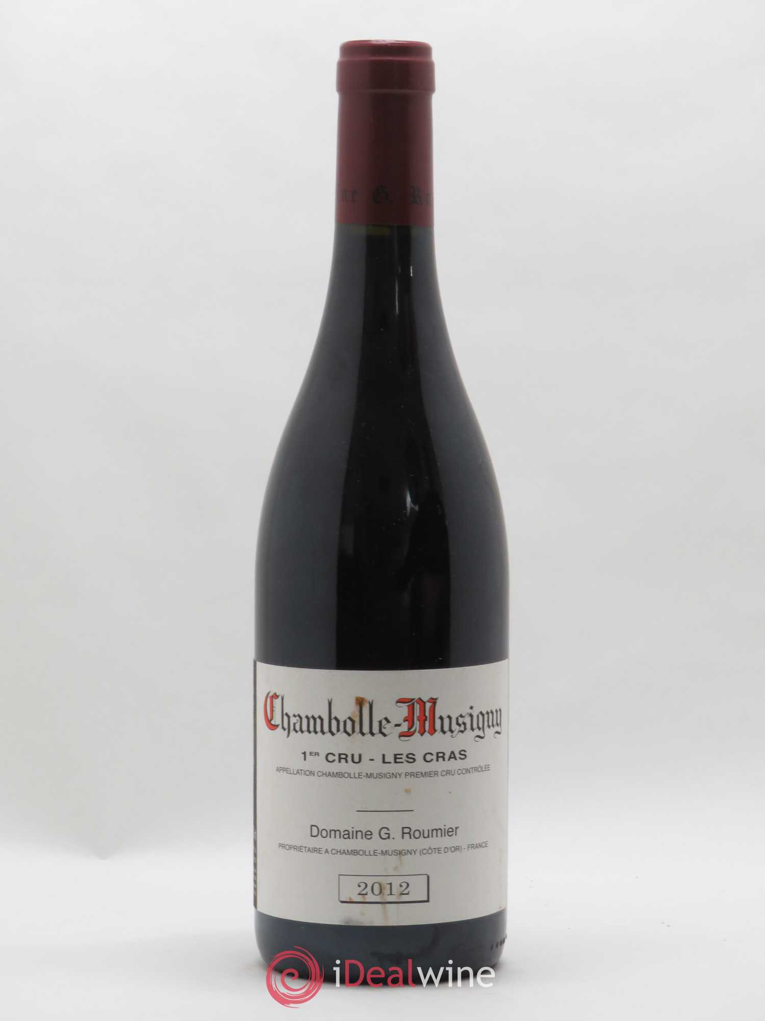 Chambolle-Musigny 1er Cru Les Cras Georges Roumier (Domaine) 2012 - Lot de 1 bouteille - 0
