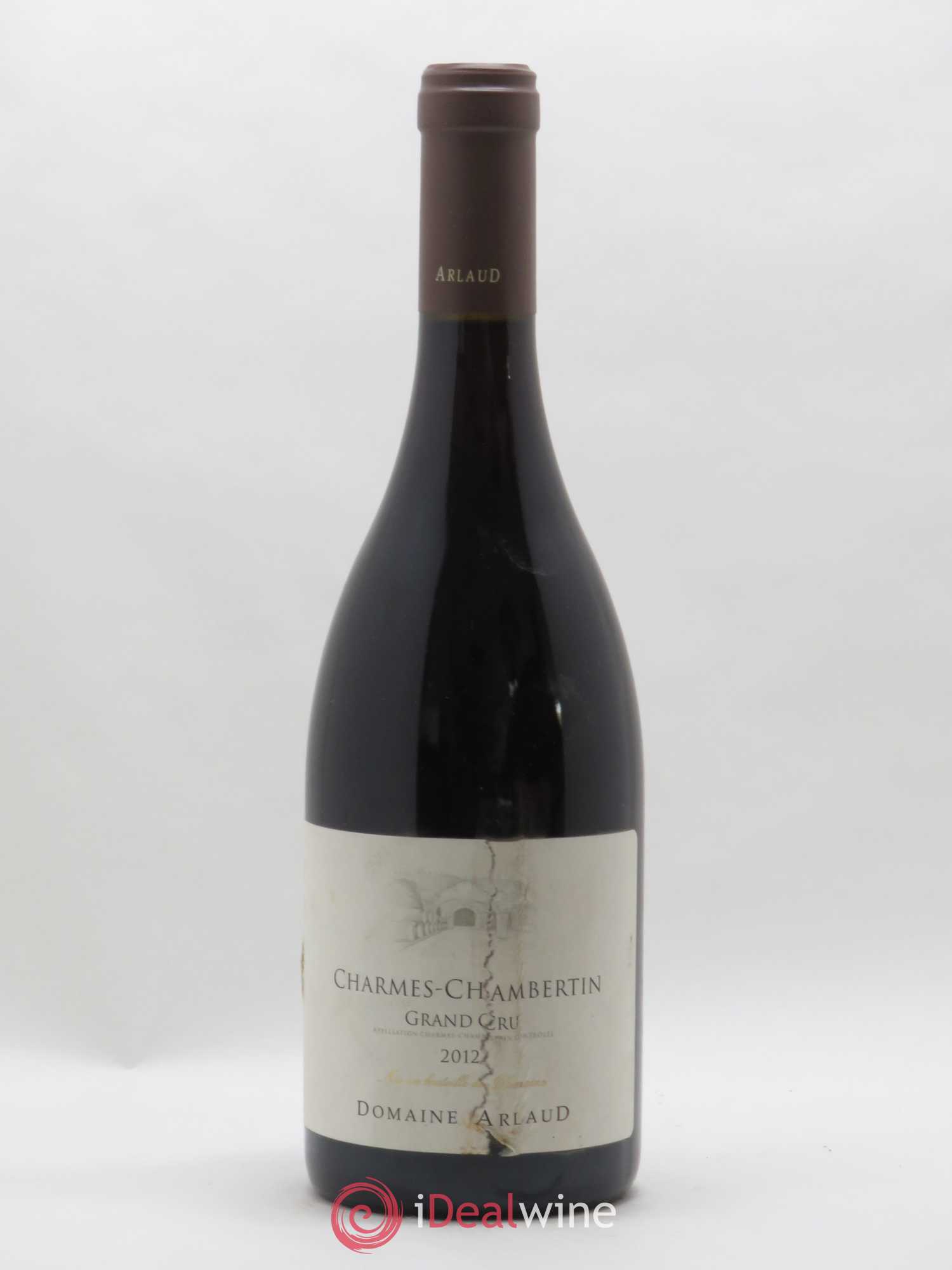 Charmes-Chambertin Grand Cru Arlaud 2012 - Lot de 1 bouteille - 0