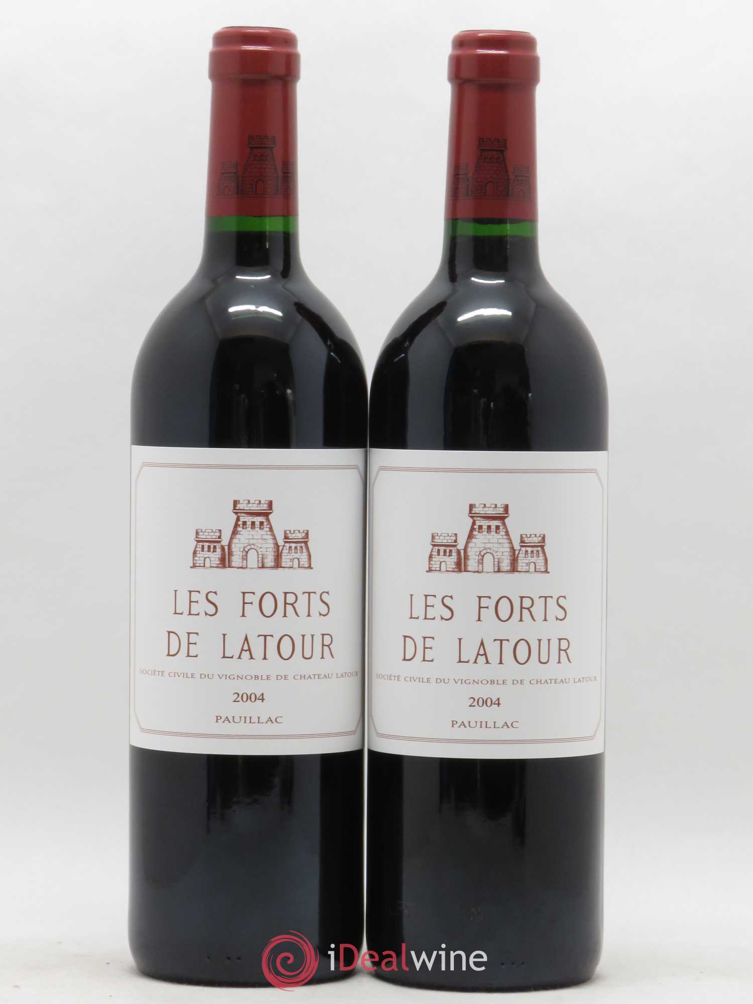Les Forts de Latour Second Vin 2004 - Lot de 2 bouteilles - 0