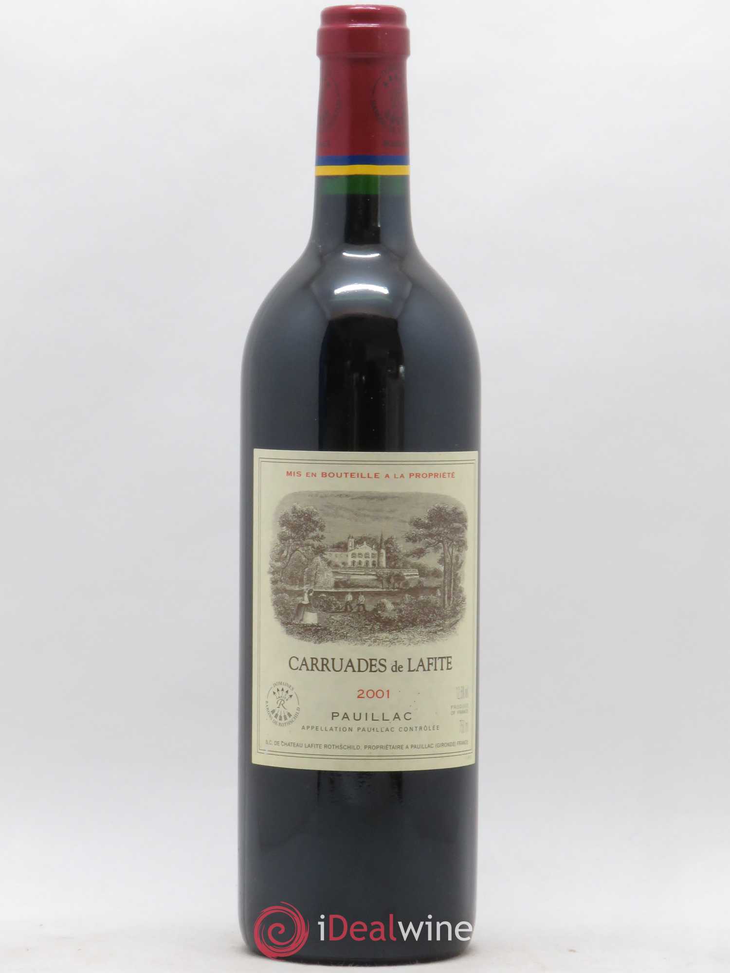 Carruades de Lafite Rothschild Second Vin 2001 - Lot de 1 bouteille - 0
