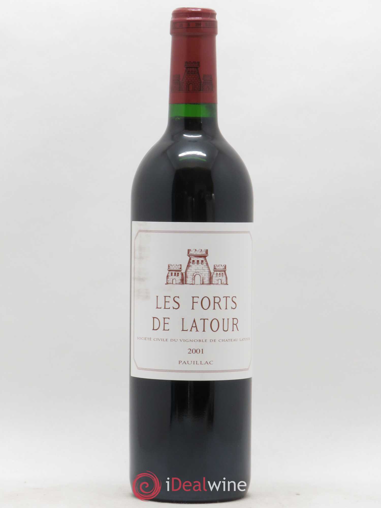 Les Forts de Latour Second Vin 2001 - Lot de 1 bouteille - 0