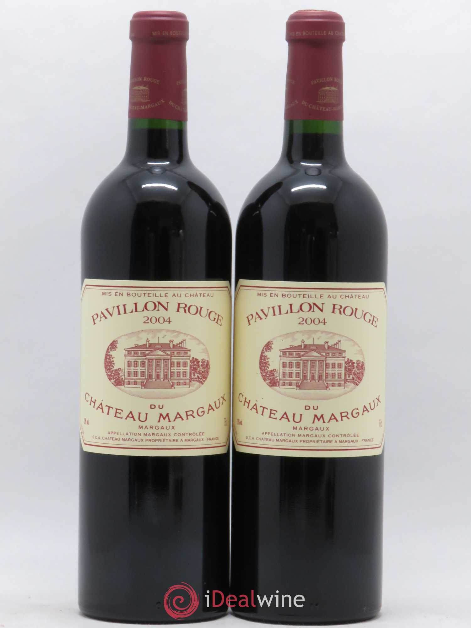 Pavillon Rouge du Château Margaux Second Vin 2004 - Lot de 2 bouteilles - 0