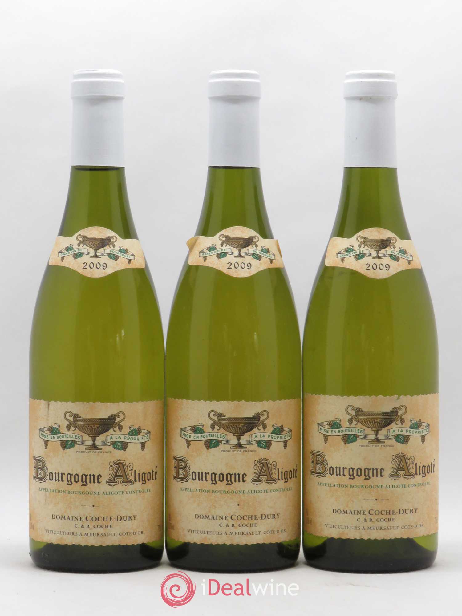 Bourgogne Aligoté Coche Dury (Domaine) 2009 - Lot de 3 bouteilles - 0