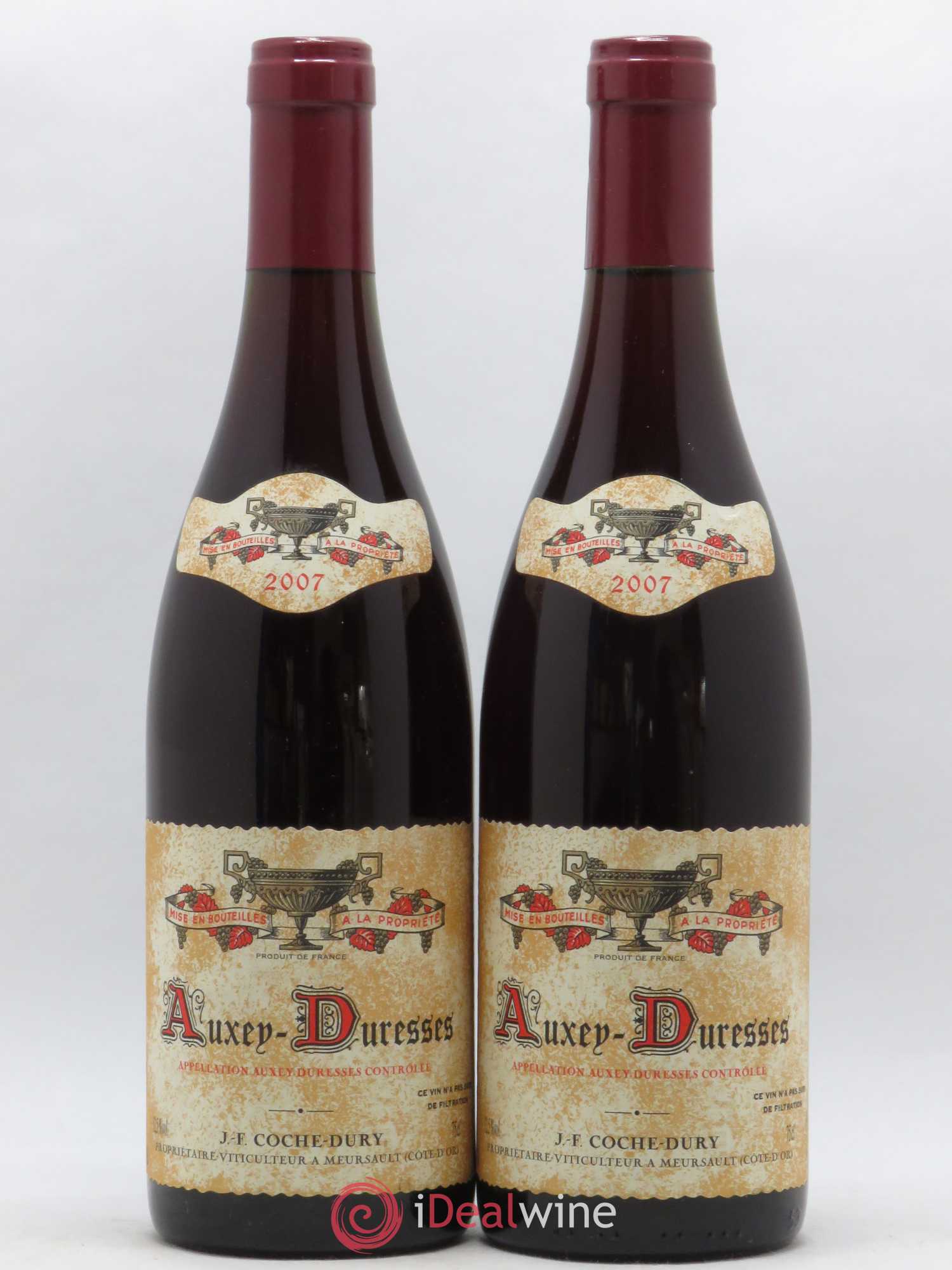 Auxey-Duresses Coche Dury (Domaine) 2007 - Lot de 2 bouteilles - 0