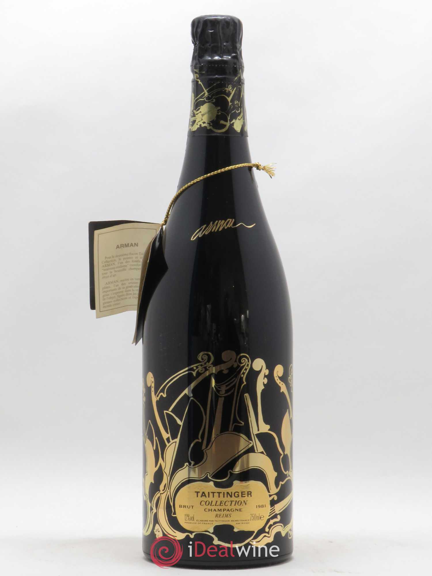 1981 - Collection Arman Taittinger 1981 - Lot de 1 bouteille - 0