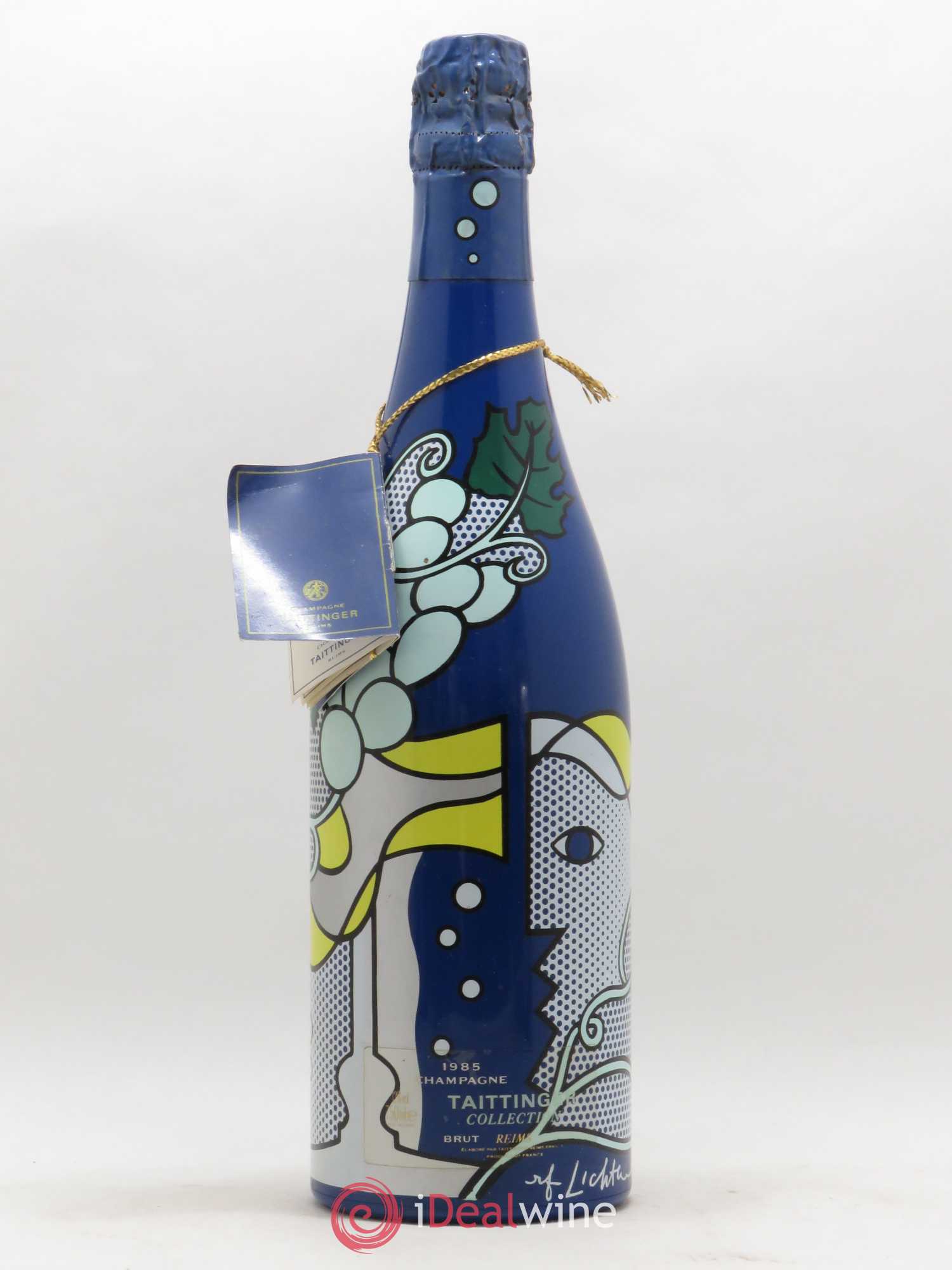 1985 - Collection Lichtenstein Taittinger 1985 - Lot de 1 bouteille - 0