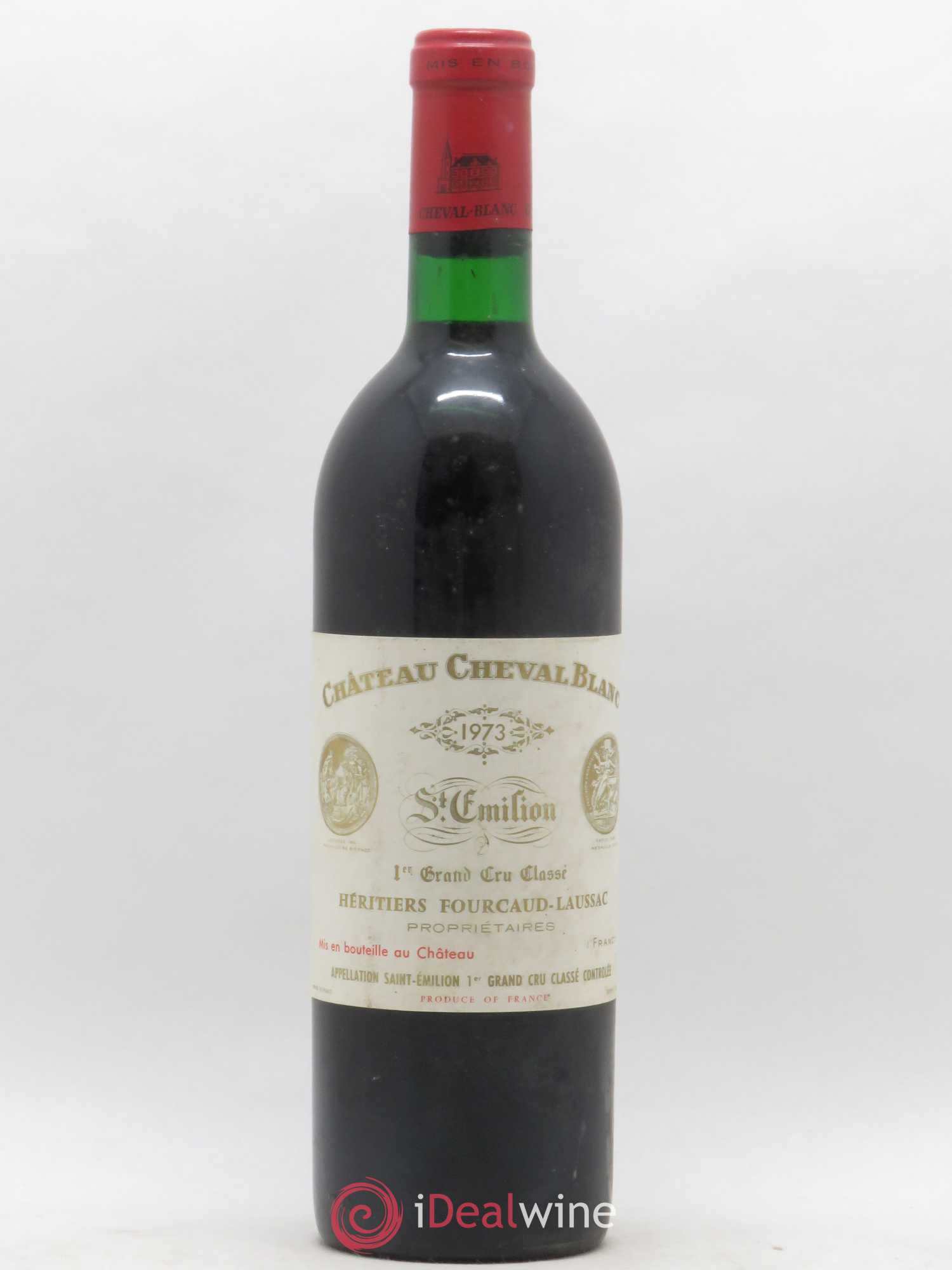 Château Cheval Blanc 1er Grand Cru Classé A 1973 - Lot de 1 bouteille - 0