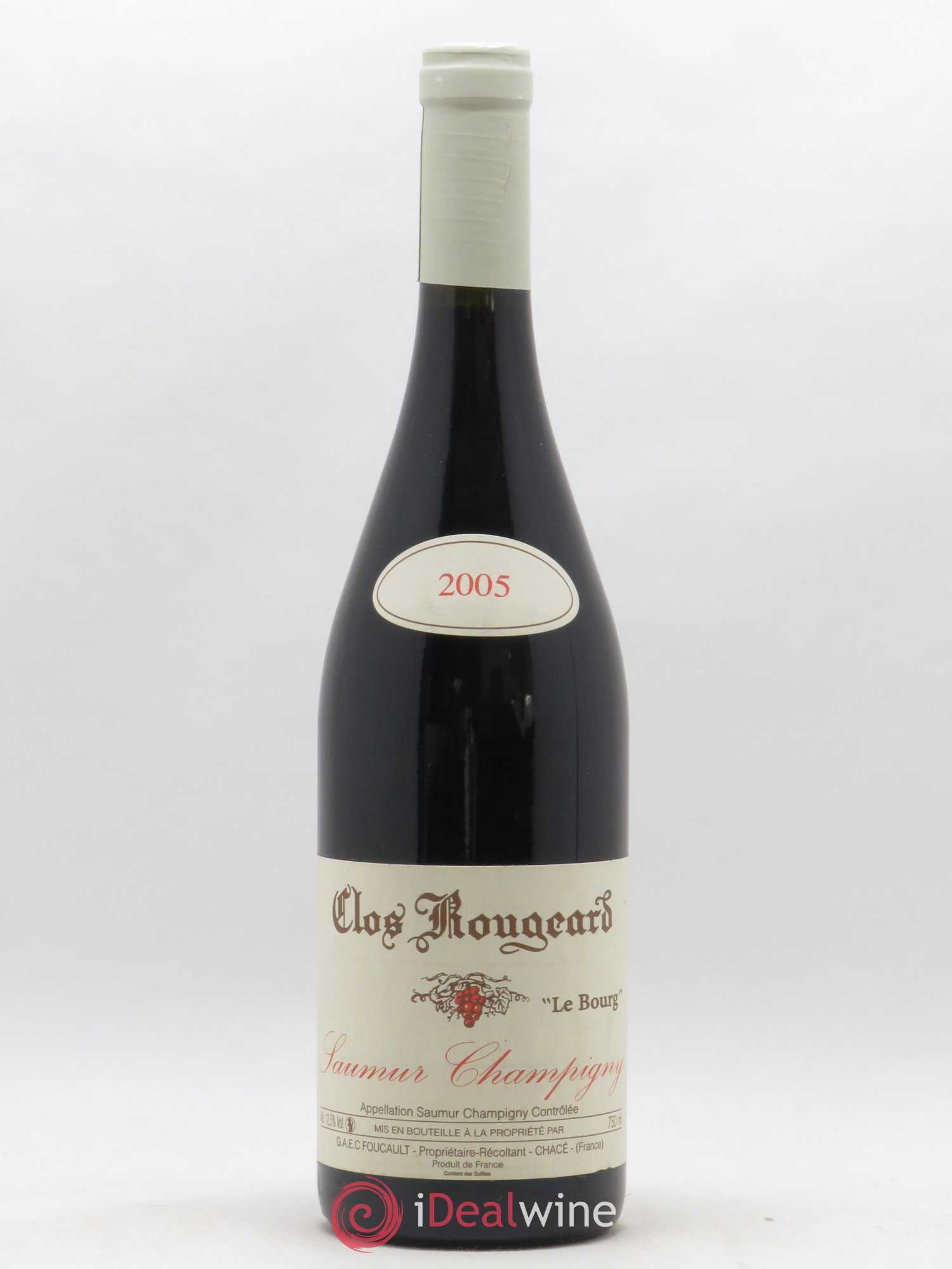 Saumur-Champigny Le Bourg Clos Rougeard 2005 - Lot de 1 bouteille - 0