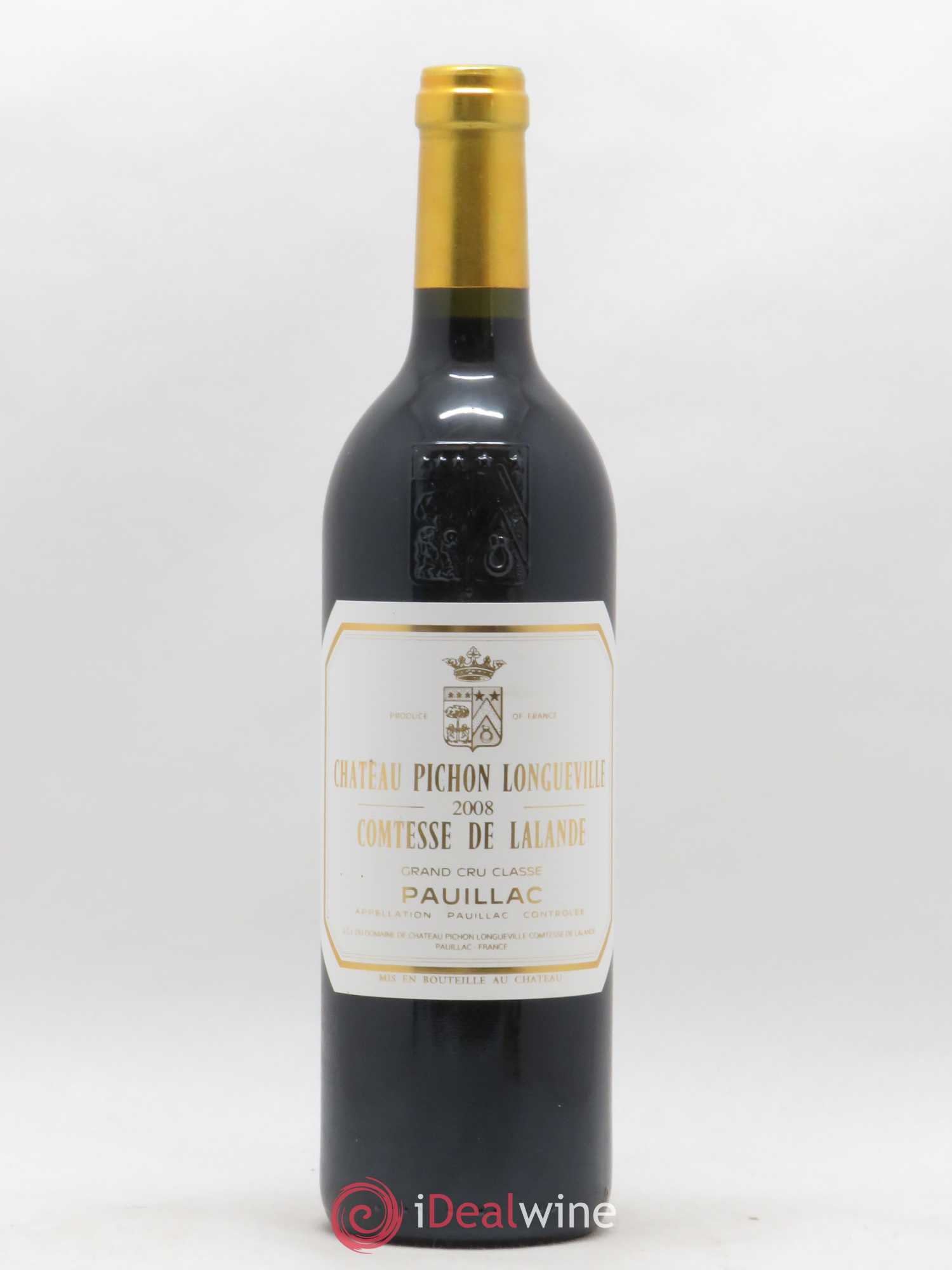 Château Pichon Longueville Comtesse de Lalande 2ème Grand Cru Classé 2008 - Lot de 1 bouteille - 0