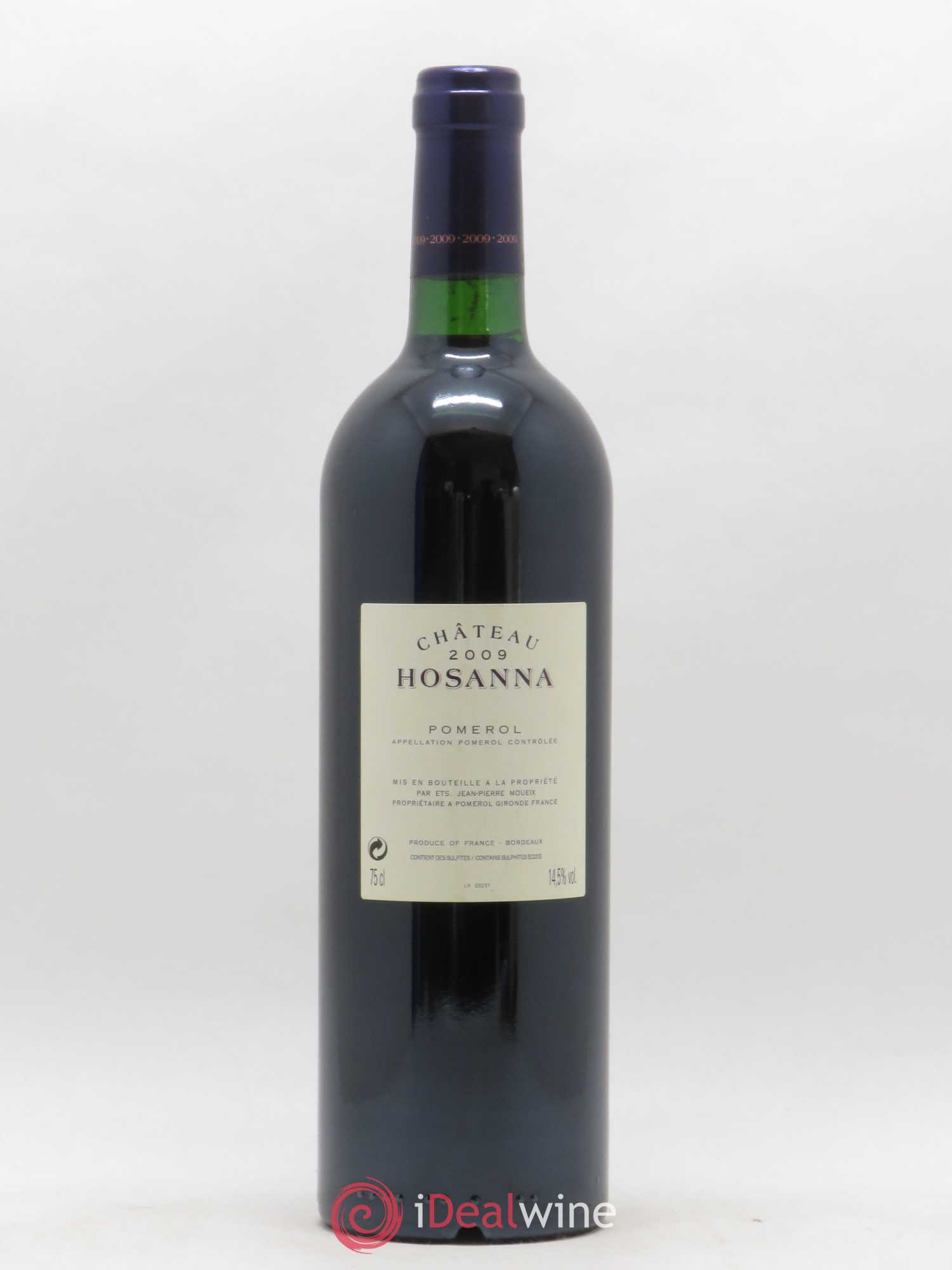 Château Hosanna 2009 - Lot de 1 bouteille - 1