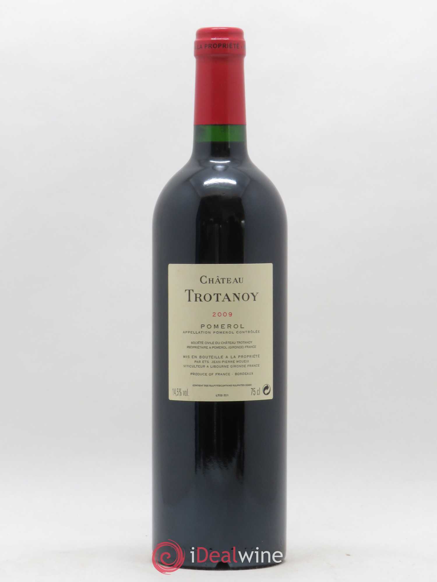Château Trotanoy 2009 - Lot de 1 bouteille - 1