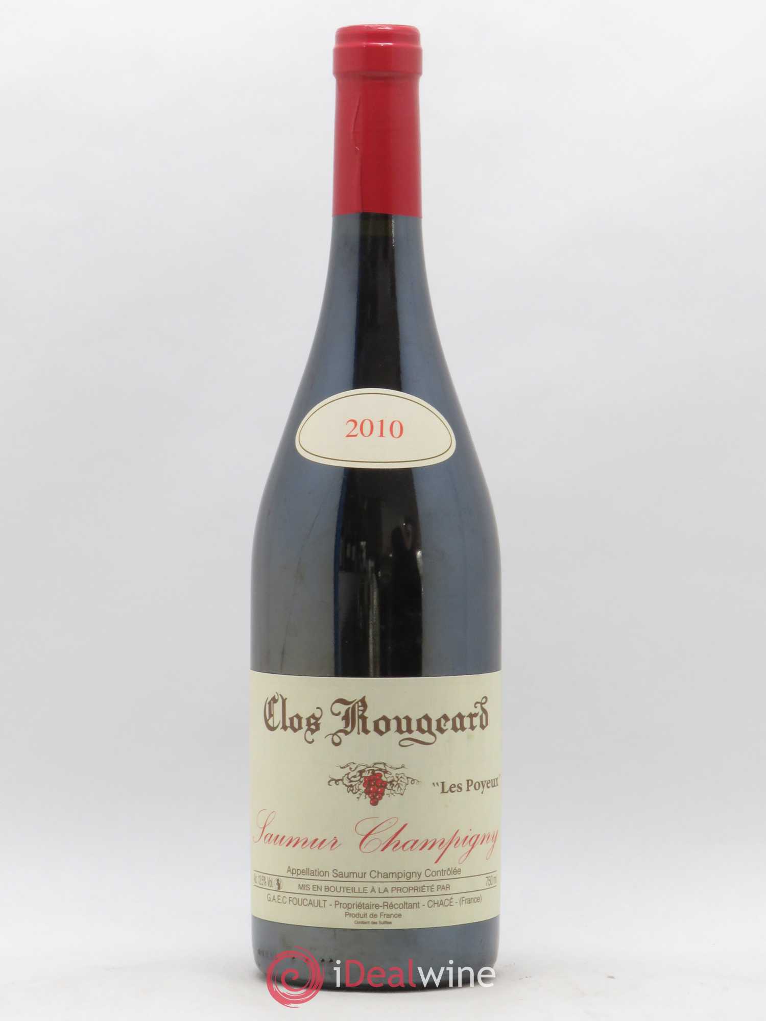 Saumur-Champigny Les Poyeux Clos Rougeard 2010 - Lot de 1 bouteille - 0