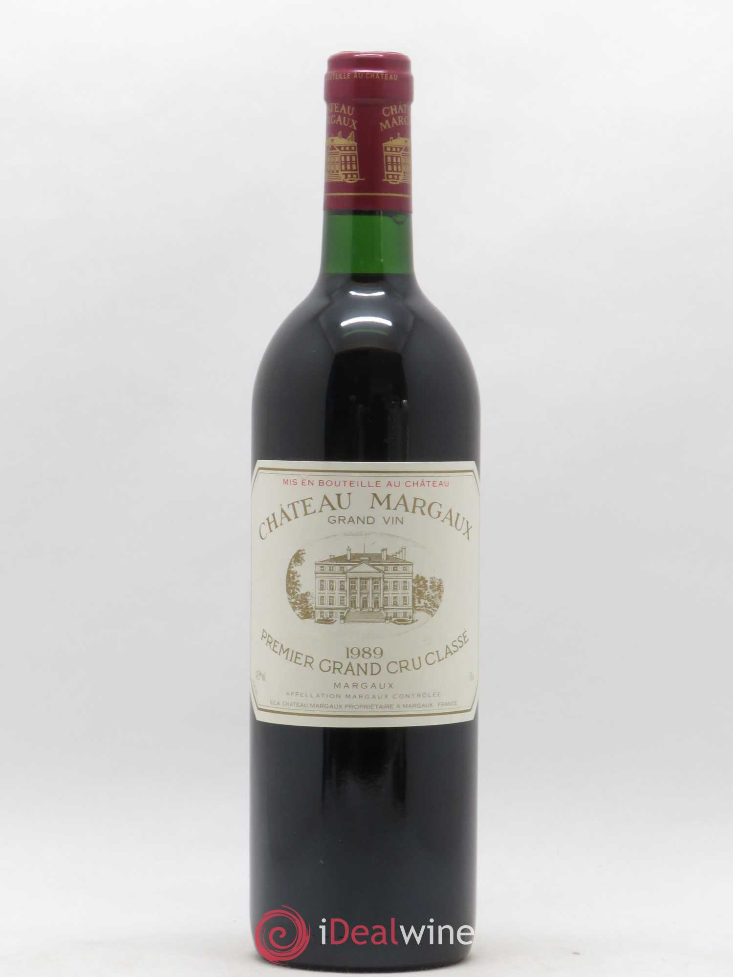 Château Margaux 1er Grand Cru Classé 1989 - Lot de 1 bouteille - 0