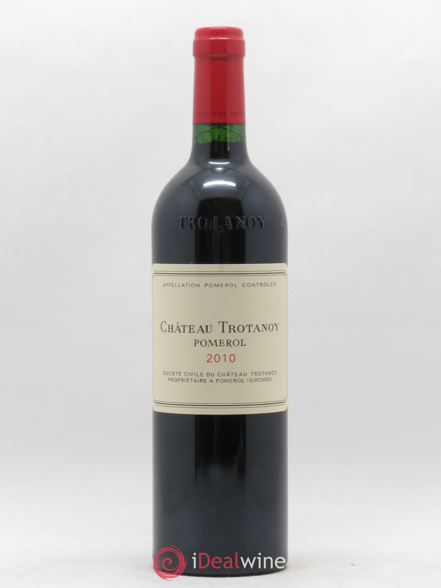 Château Trotanoy 2010 - Lot de 1 bouteille - 0