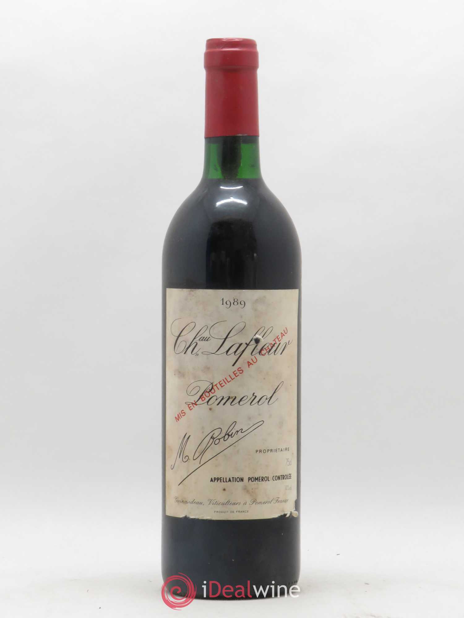 Château Lafleur 1989 - Lot de 1 bouteille - 0