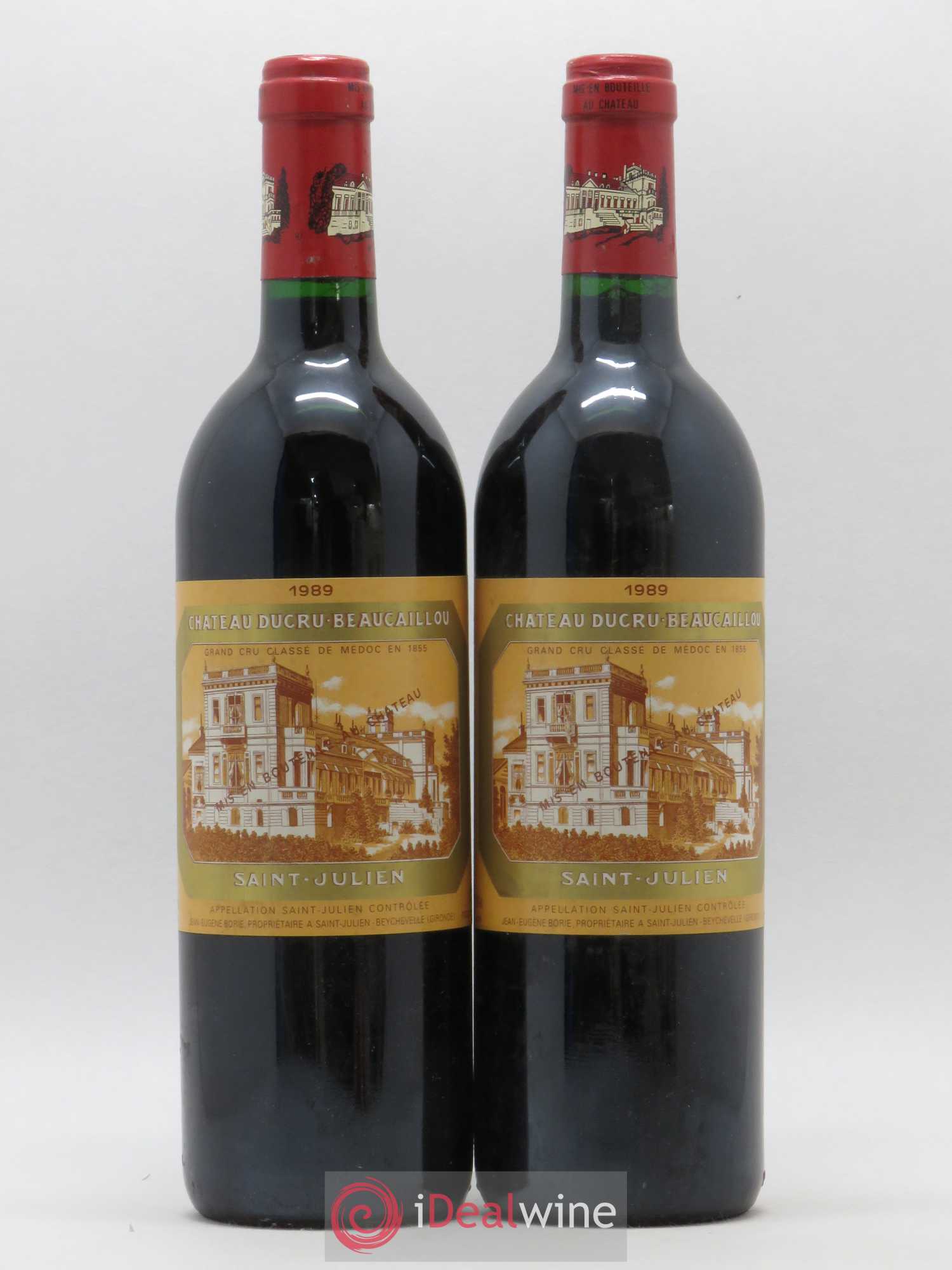 Château Ducru Beaucaillou 2ème Grand Cru Classé 1989 - Lot de 2 bouteilles - 0
