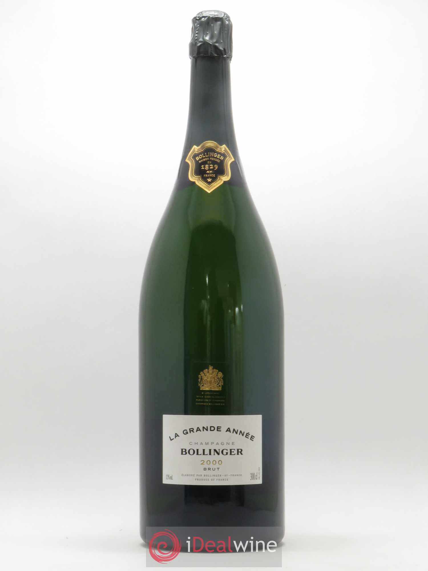 La Grande Année Brut Bollinger 2000 - Lot de 1 double magnum - 0