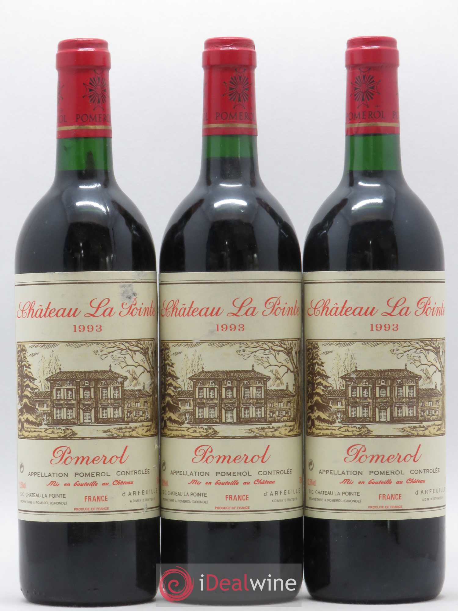 Château la Pointe 1993 - Lot de 12 bouteilles - 1