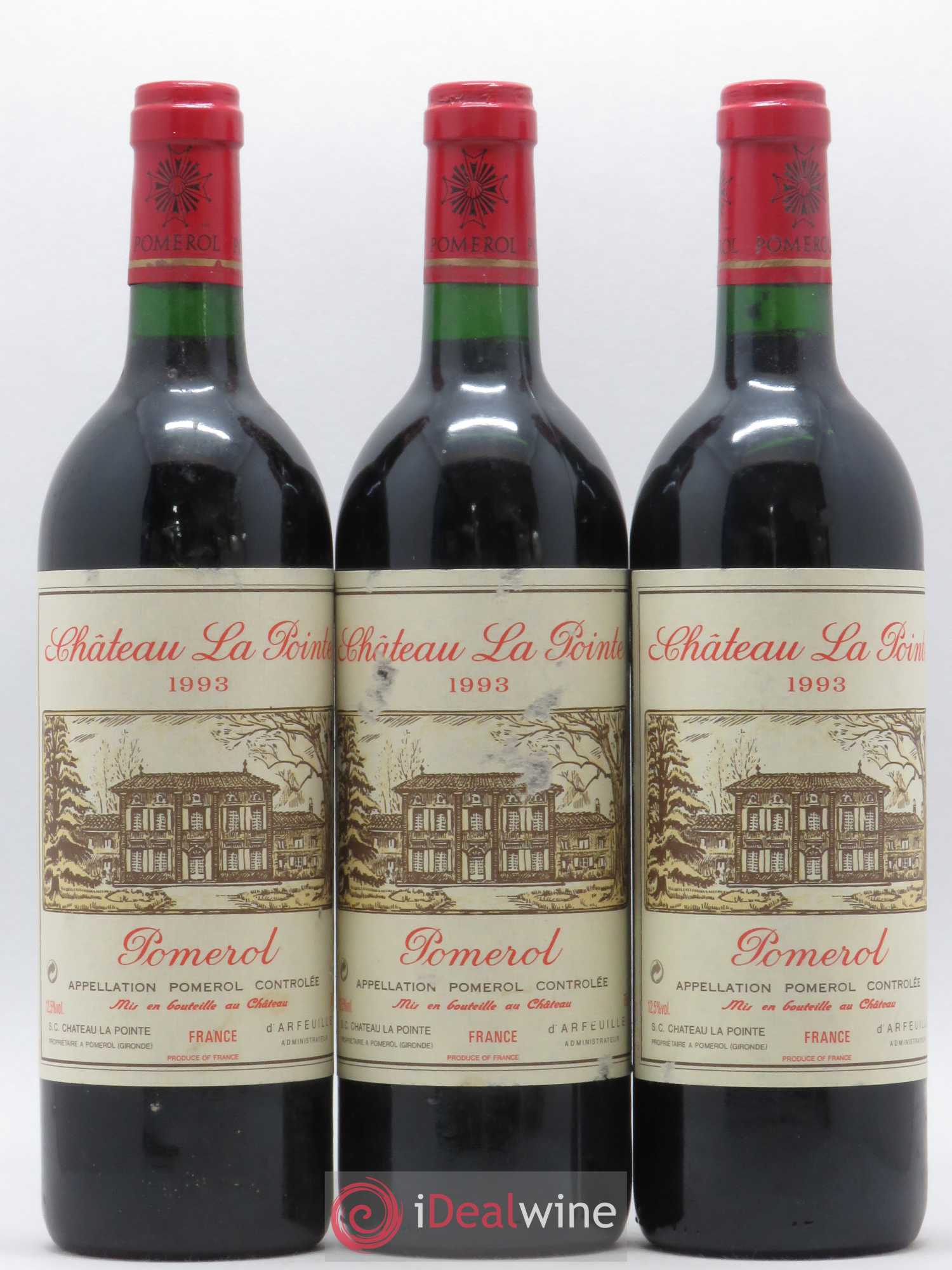 Château la Pointe 1993 - Lot de 12 bouteilles - 2