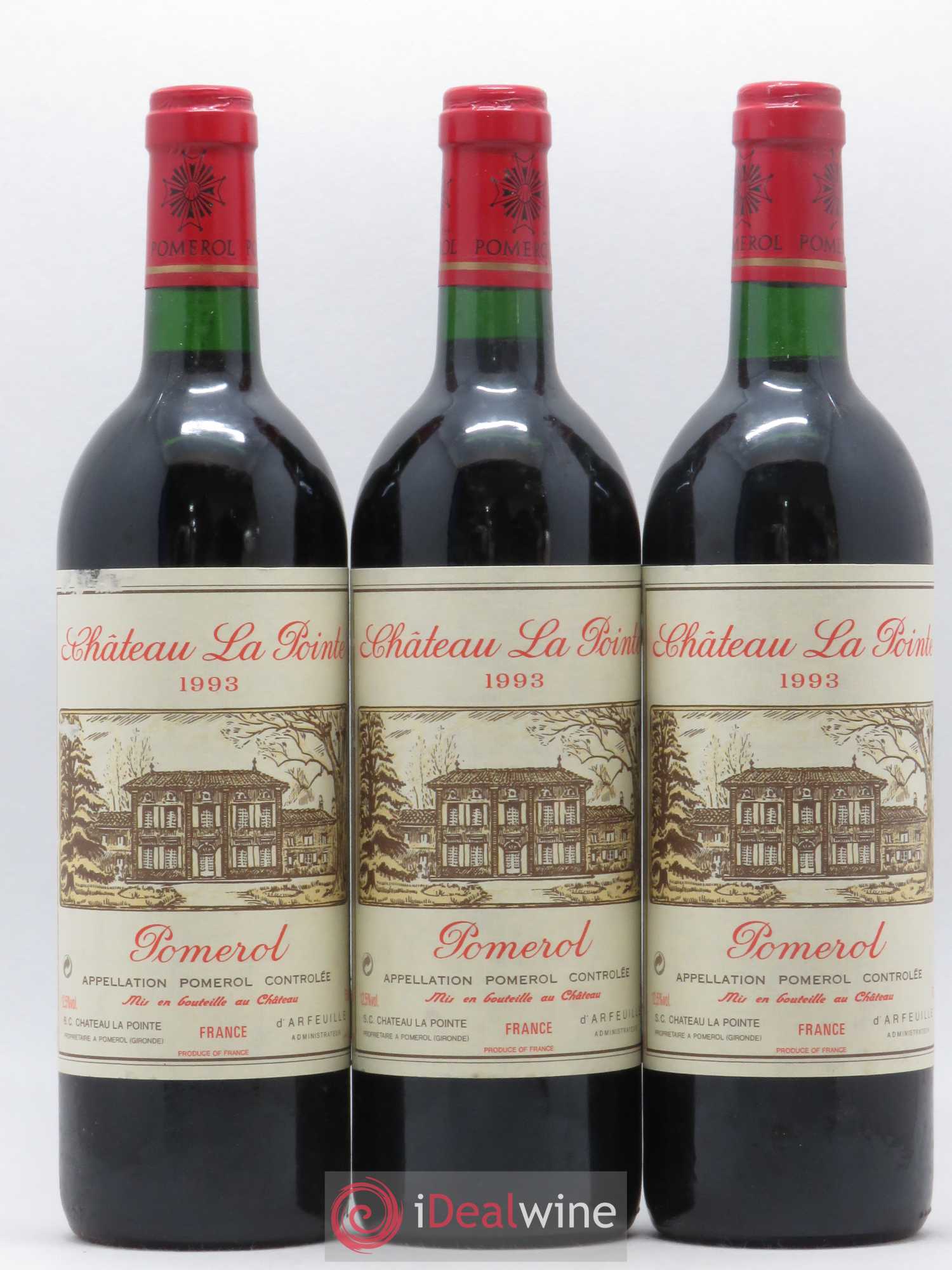 Château la Pointe 1993 - Lot de 12 bouteilles - 3