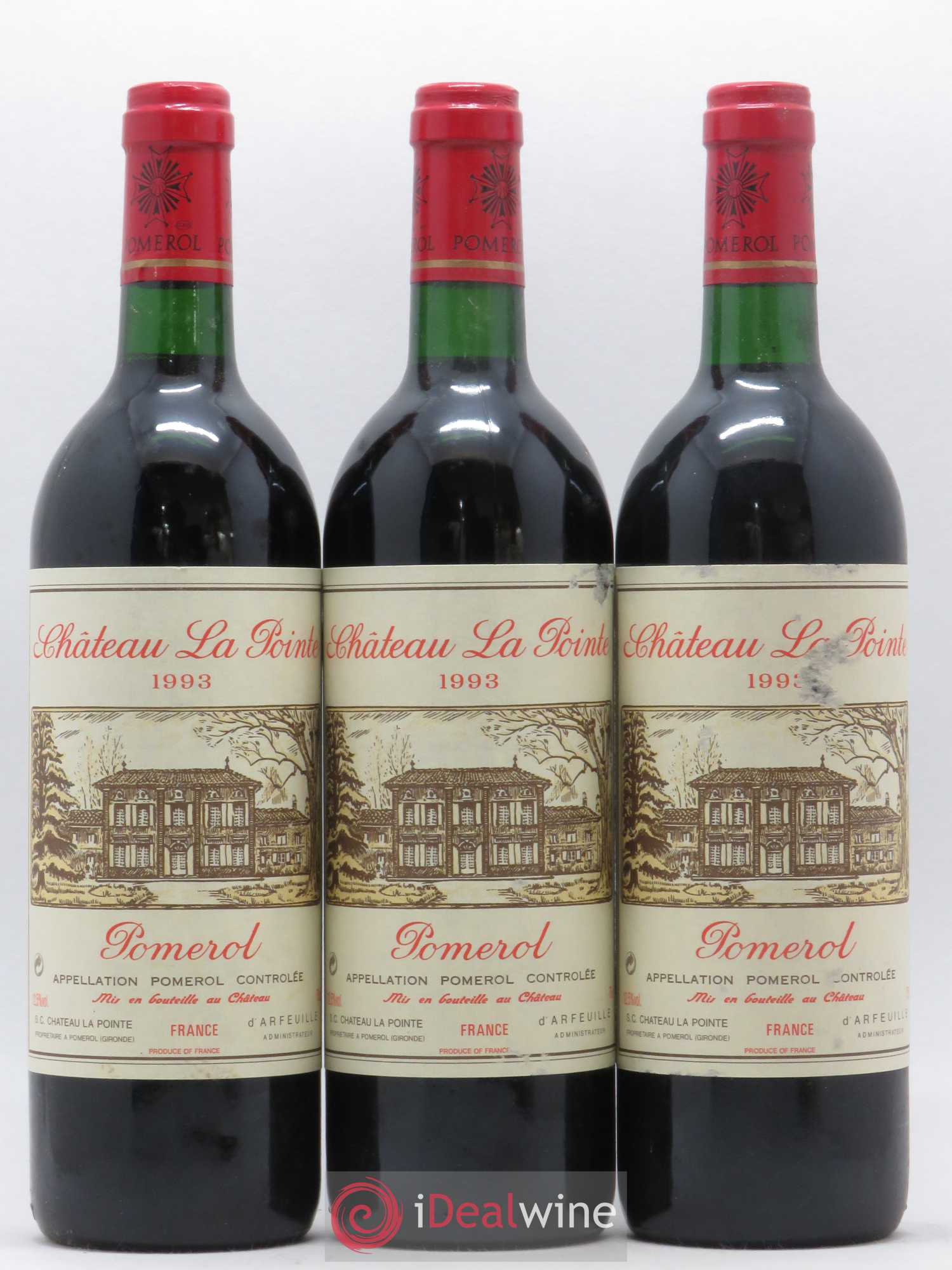 Château la Pointe 1993 - Lot de 12 bouteilles - 4