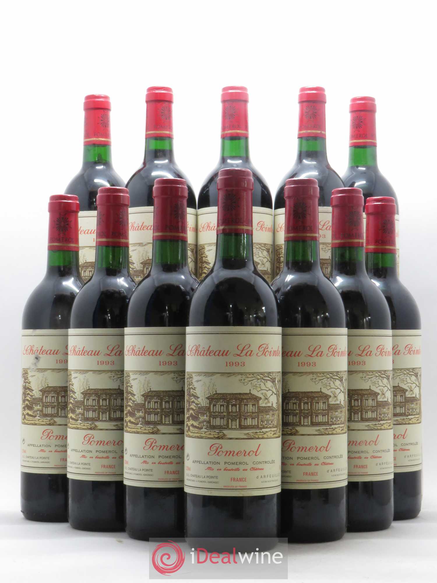 Château la Pointe 1993 - Lot de 12 bouteilles - 0