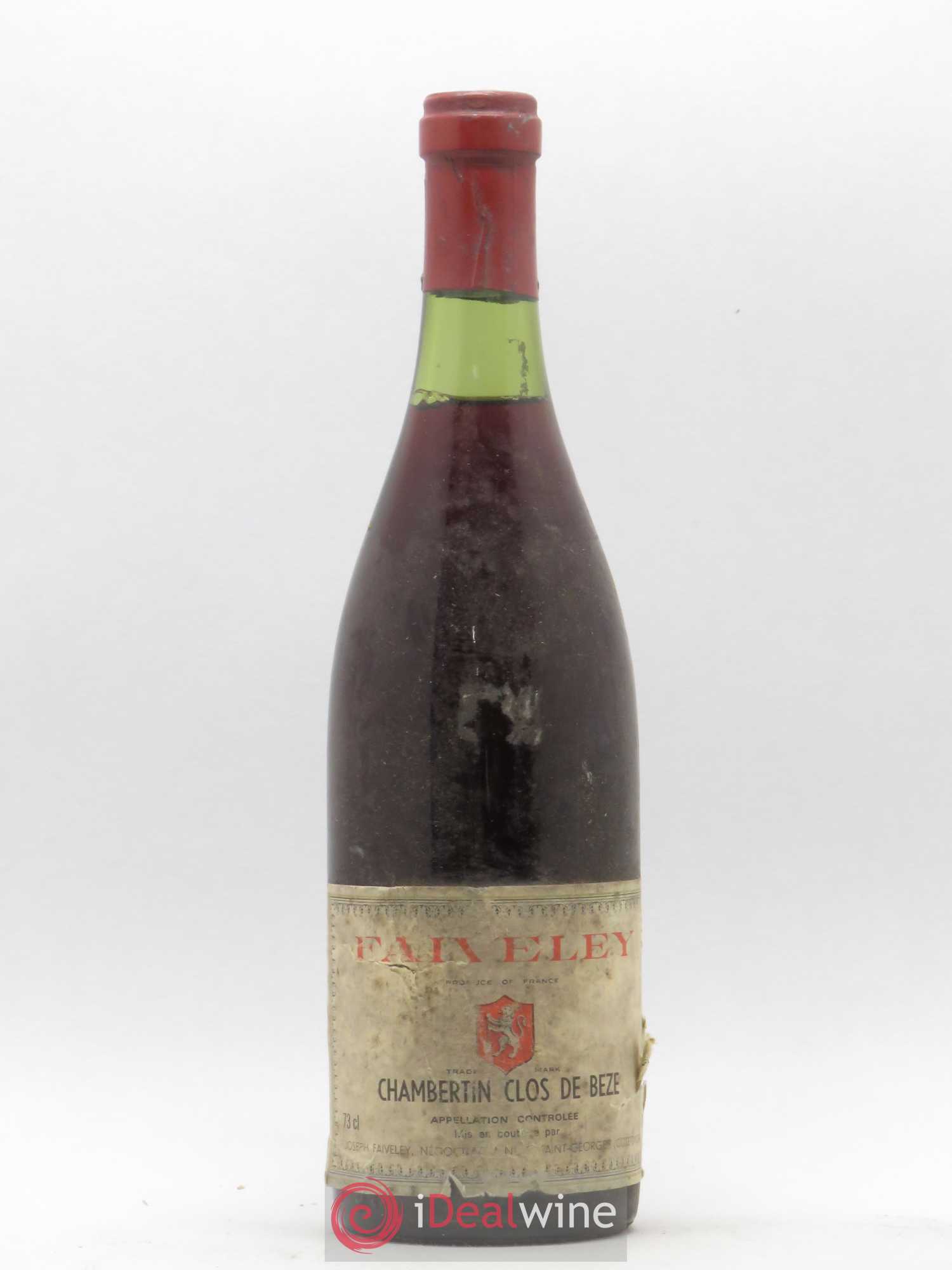 Chambertin Clos de Bèze Grand Cru Faiveley (sans prix de réserve) - Lot de 1 bouteille - 0
