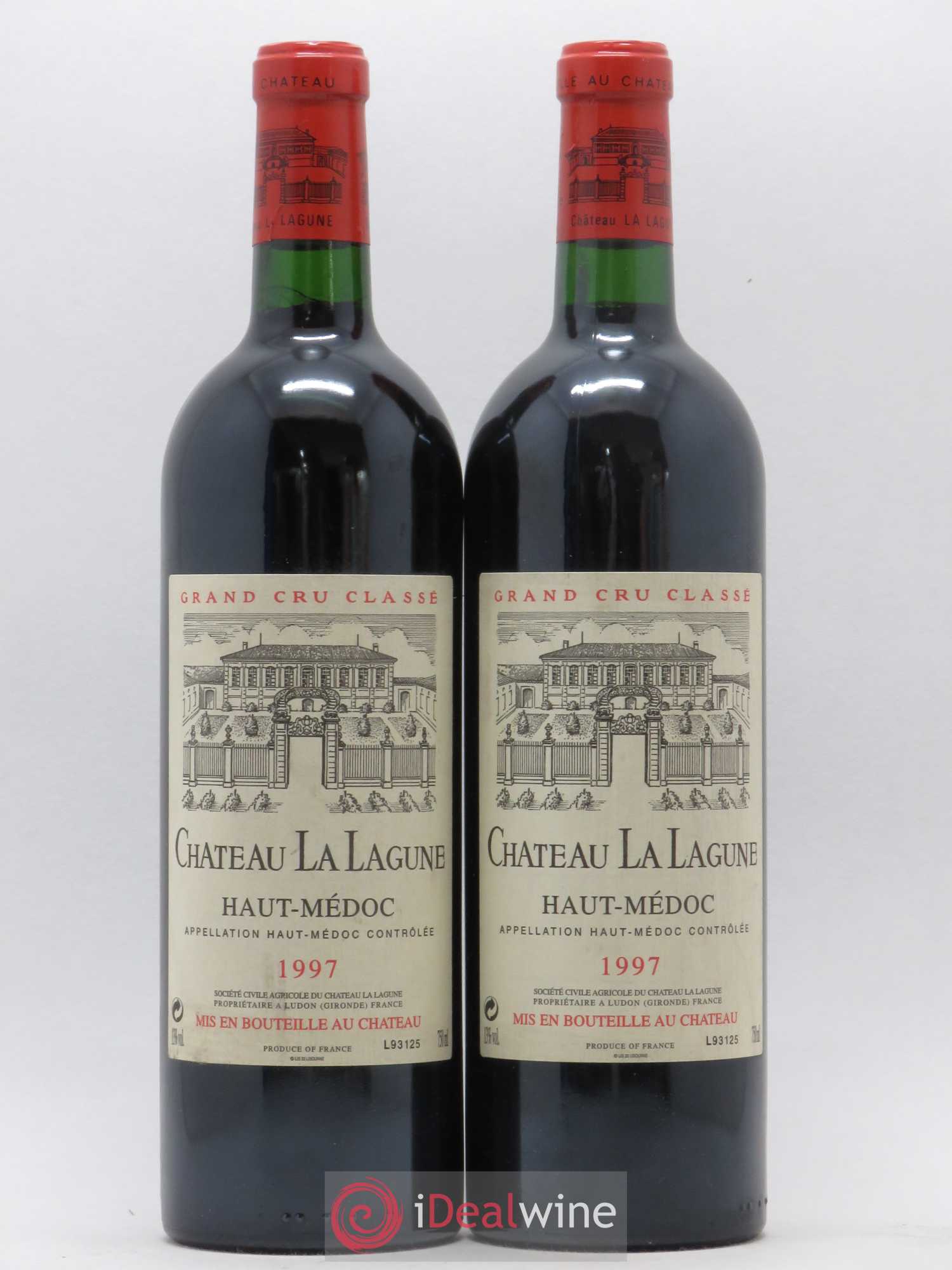 Château la Lagune 3ème Grand Cru Classé 1997 - Lot de 2 bouteilles - 0